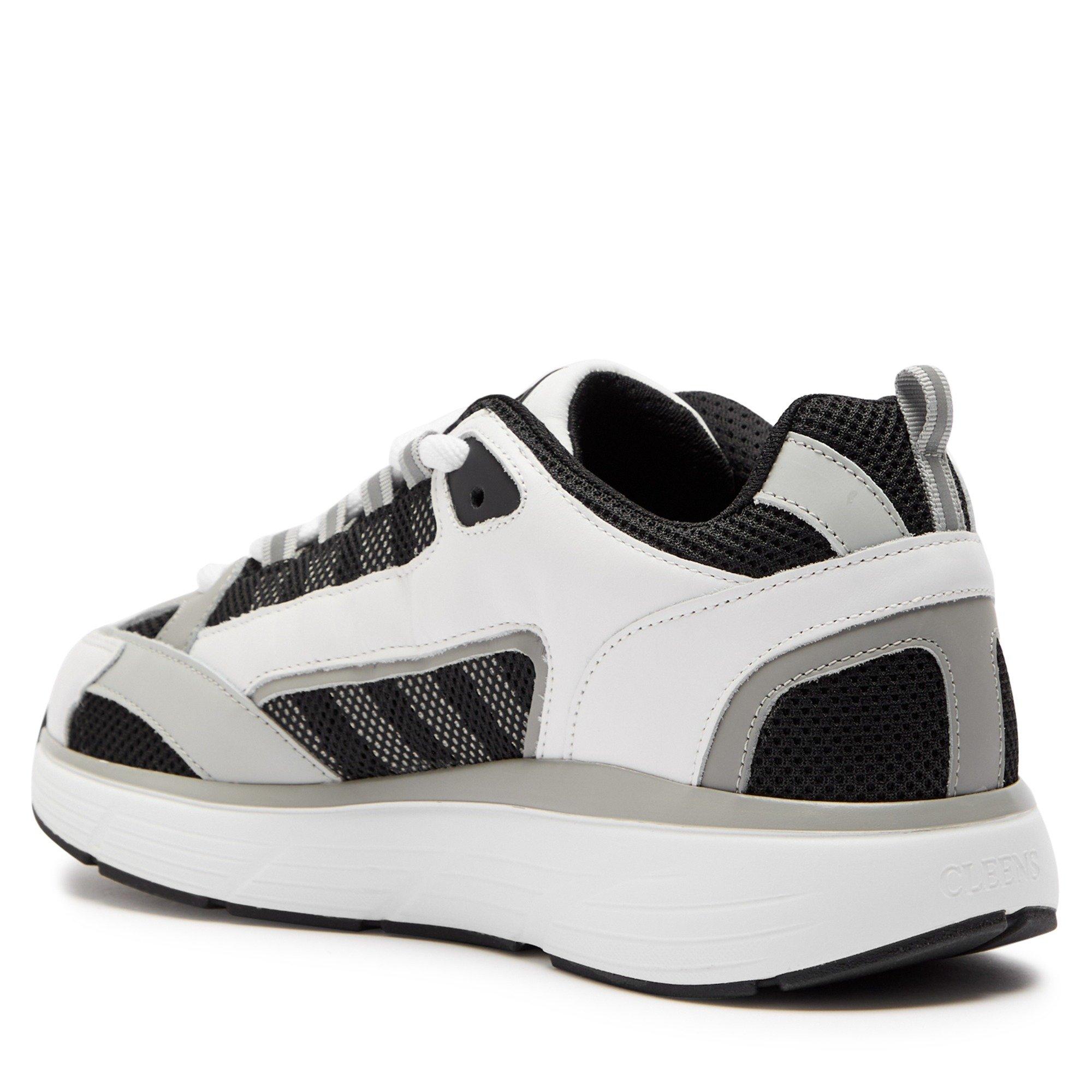WHITE AND BLACK - Cleens - Men's Hyper Runners - 2