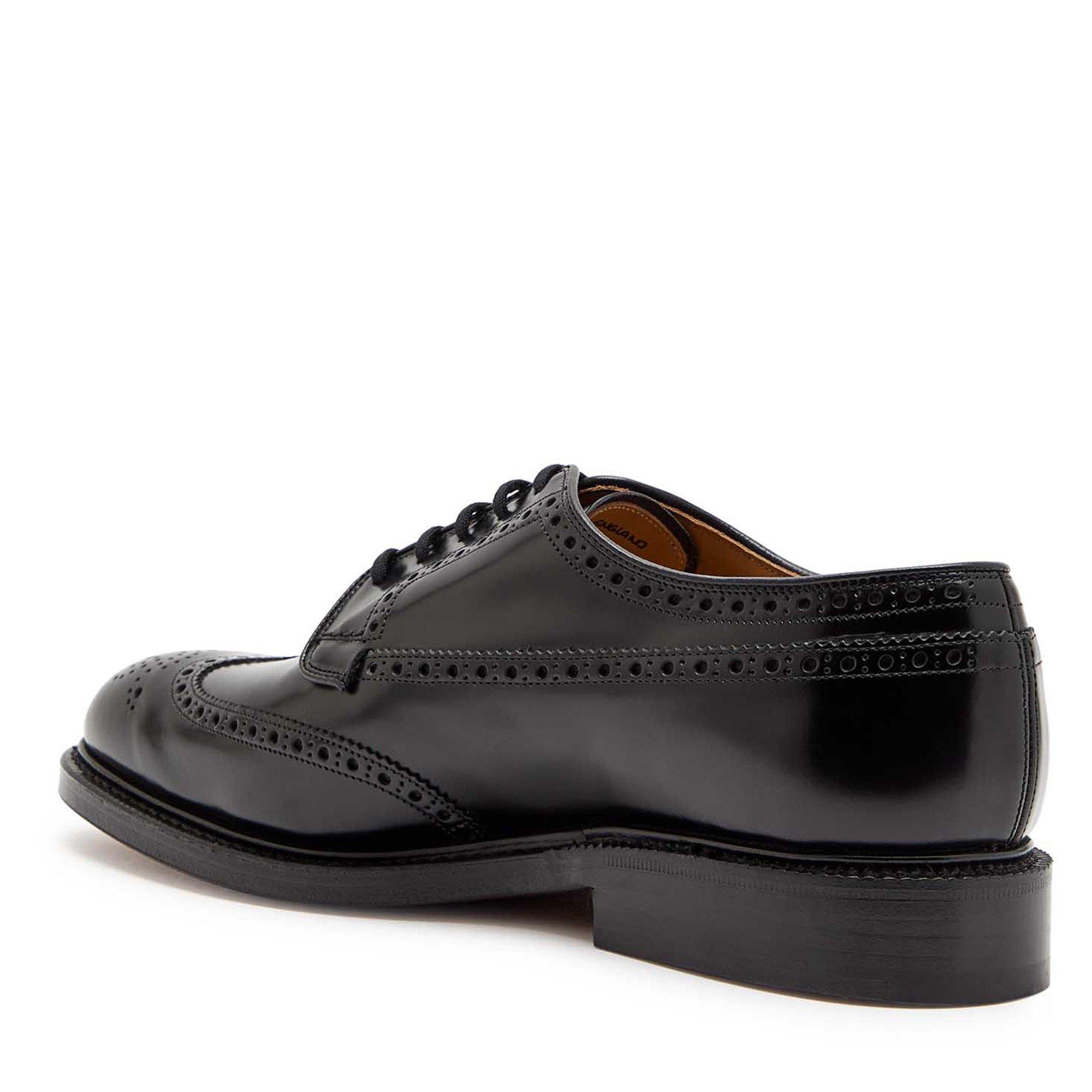 BLACK - Churchs - Men's Grafton Polishbinder Leather Derby Shoes - 2