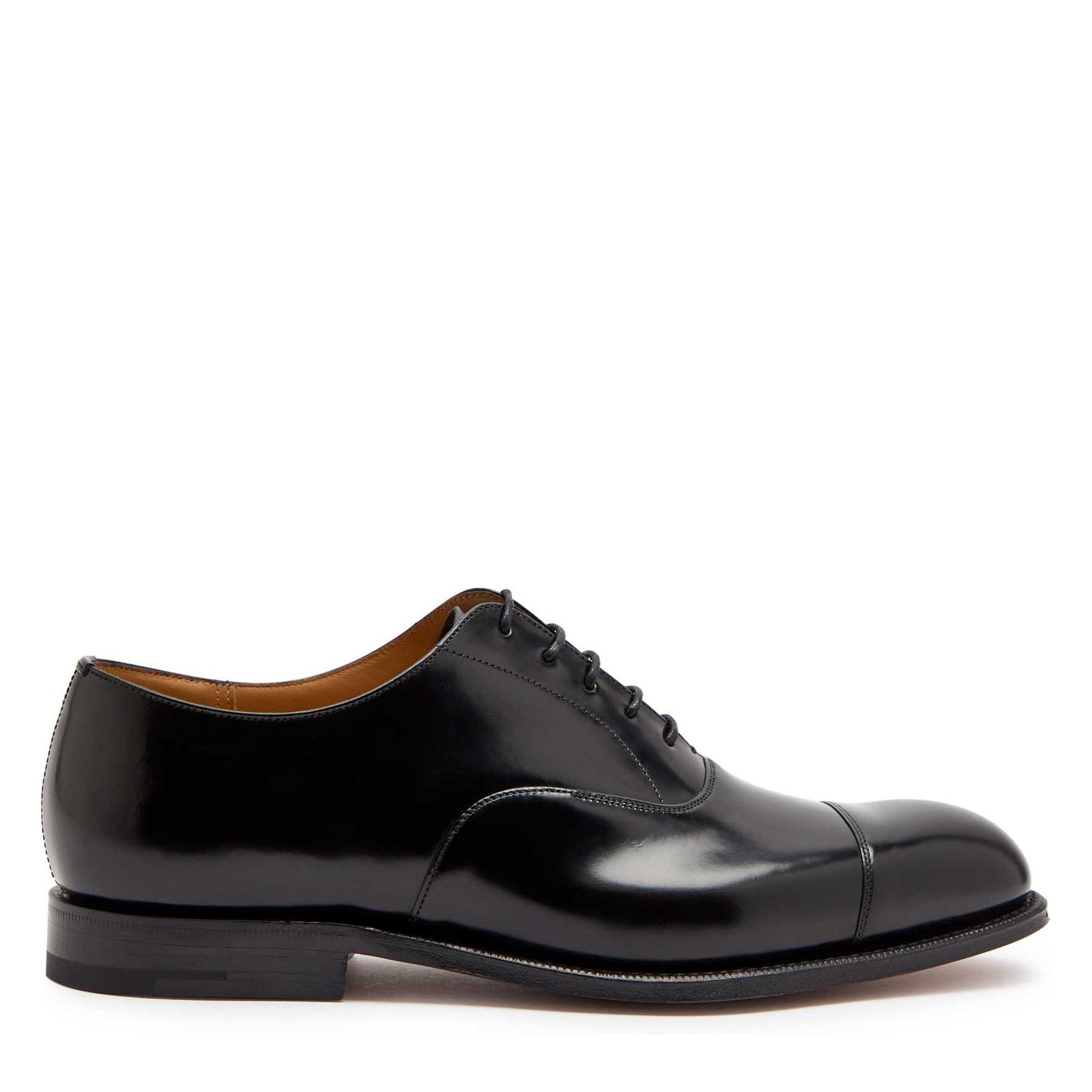 BLACK - Churchs - Men's Consul Leather Derby Shoes - 1