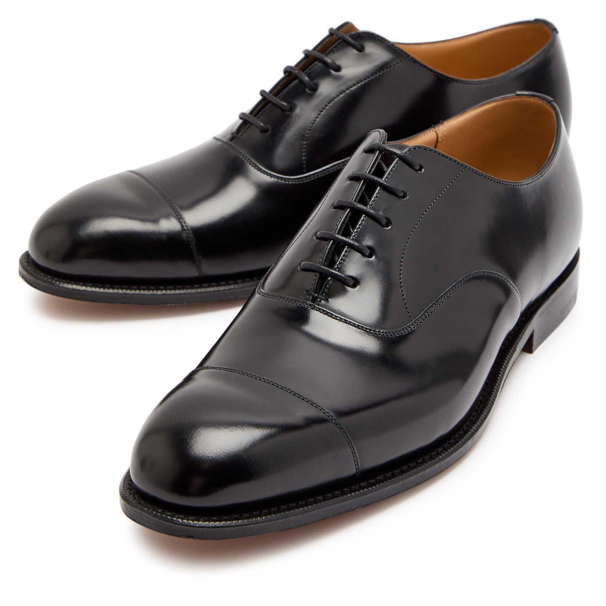 BLACK - Churchs - Men's Consul Leather Derby Shoes - 3