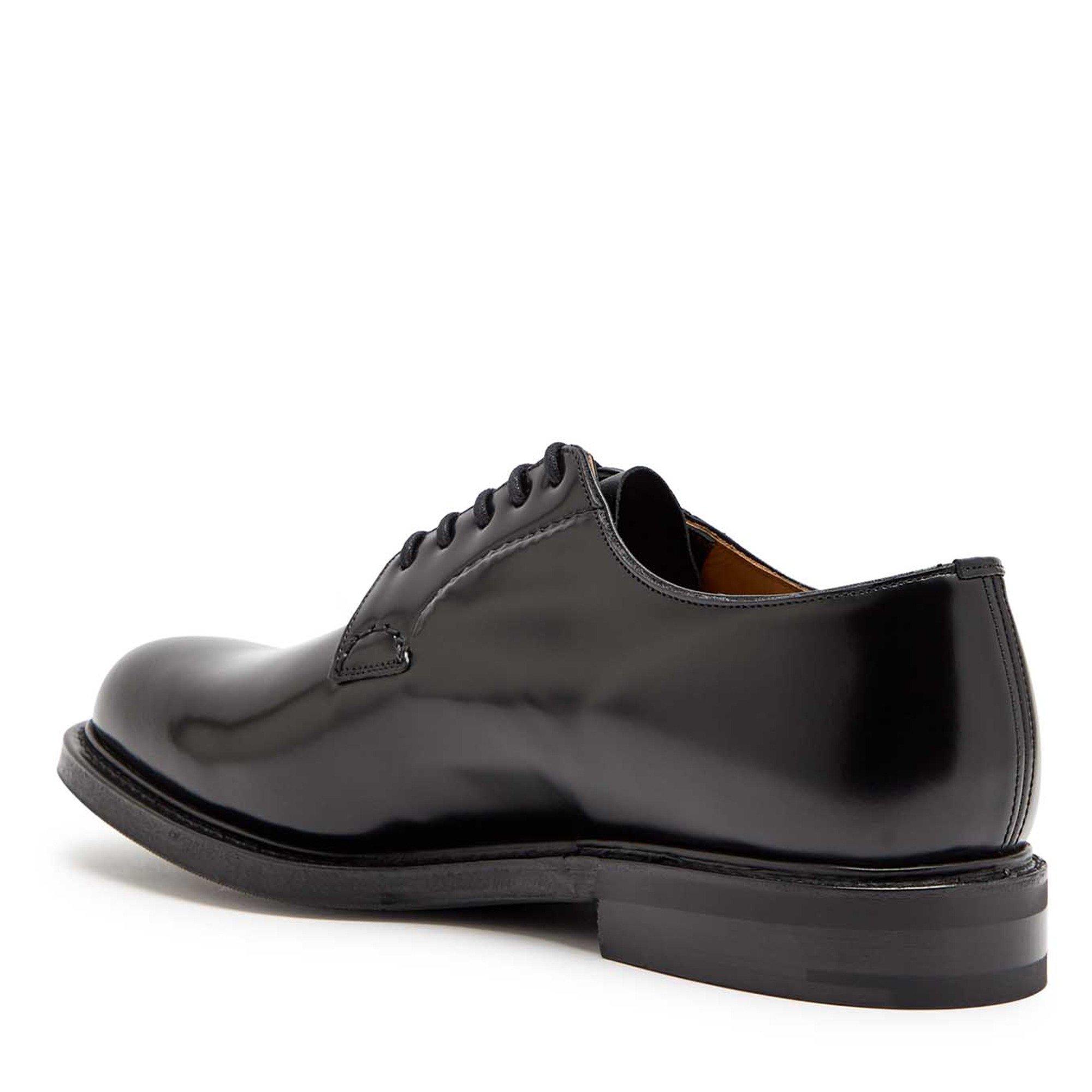 BLACK - Churchs - Men's Shannon 2.0 Polishbinder Leather Derby Shoes - 2