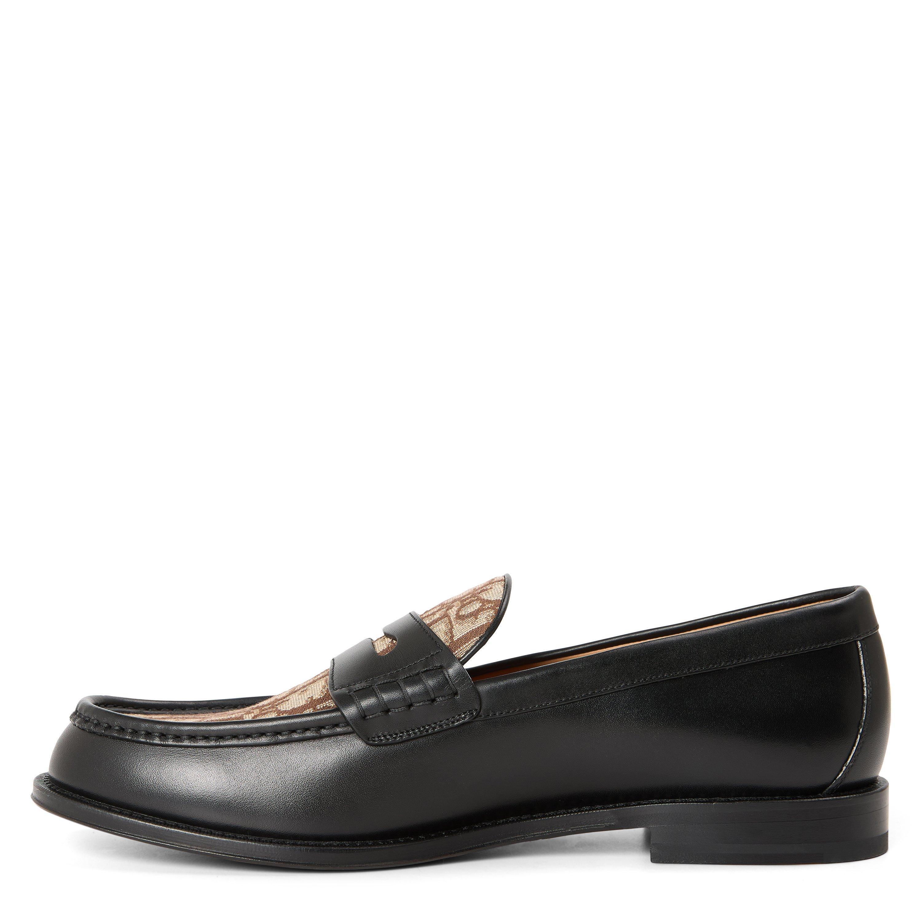 BLACK - DIOR - Men's Granville Oblique Loafers - 2