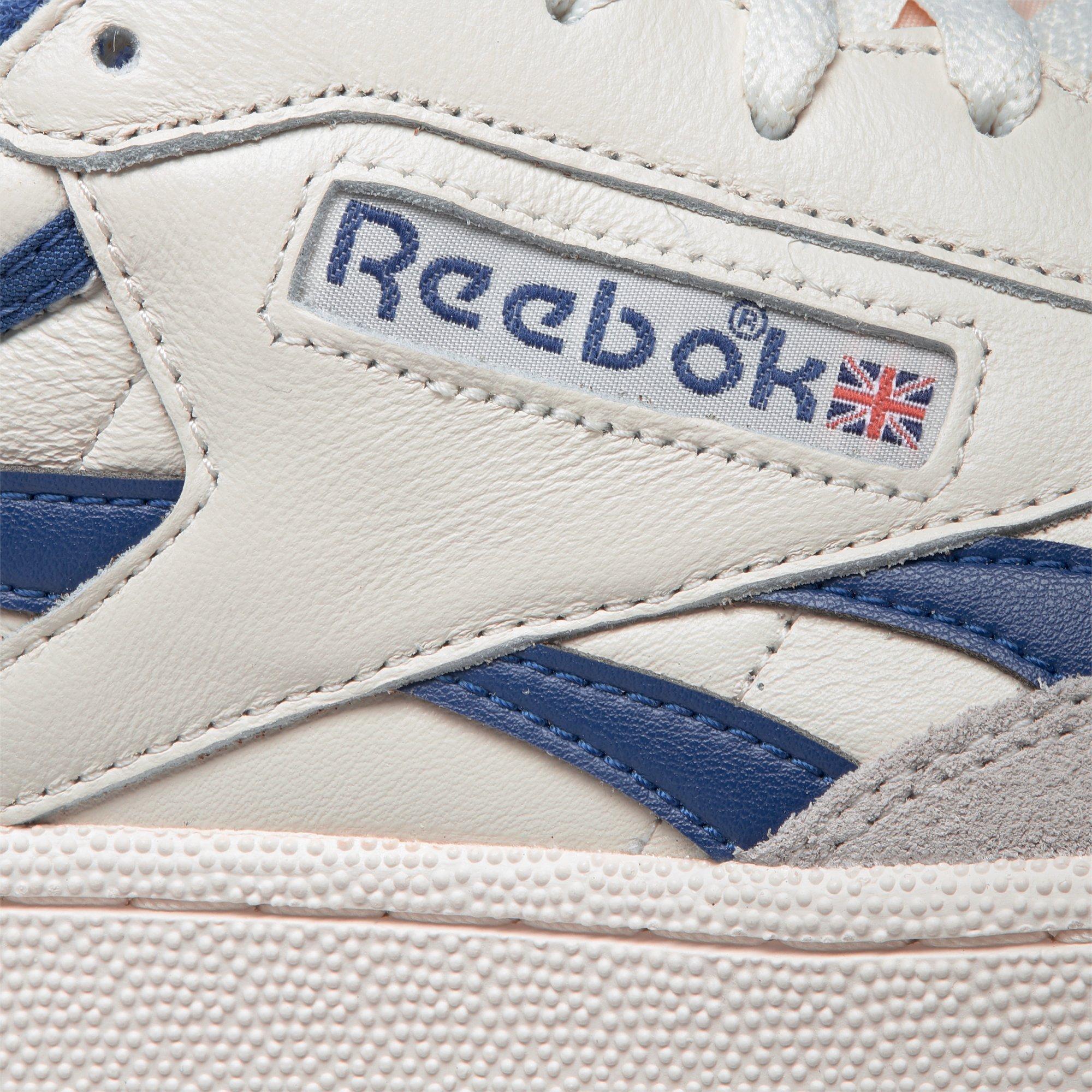 Chalk/CollRoyal - Reebok - Men's Club C Revenge Low-Top Trainers - 8