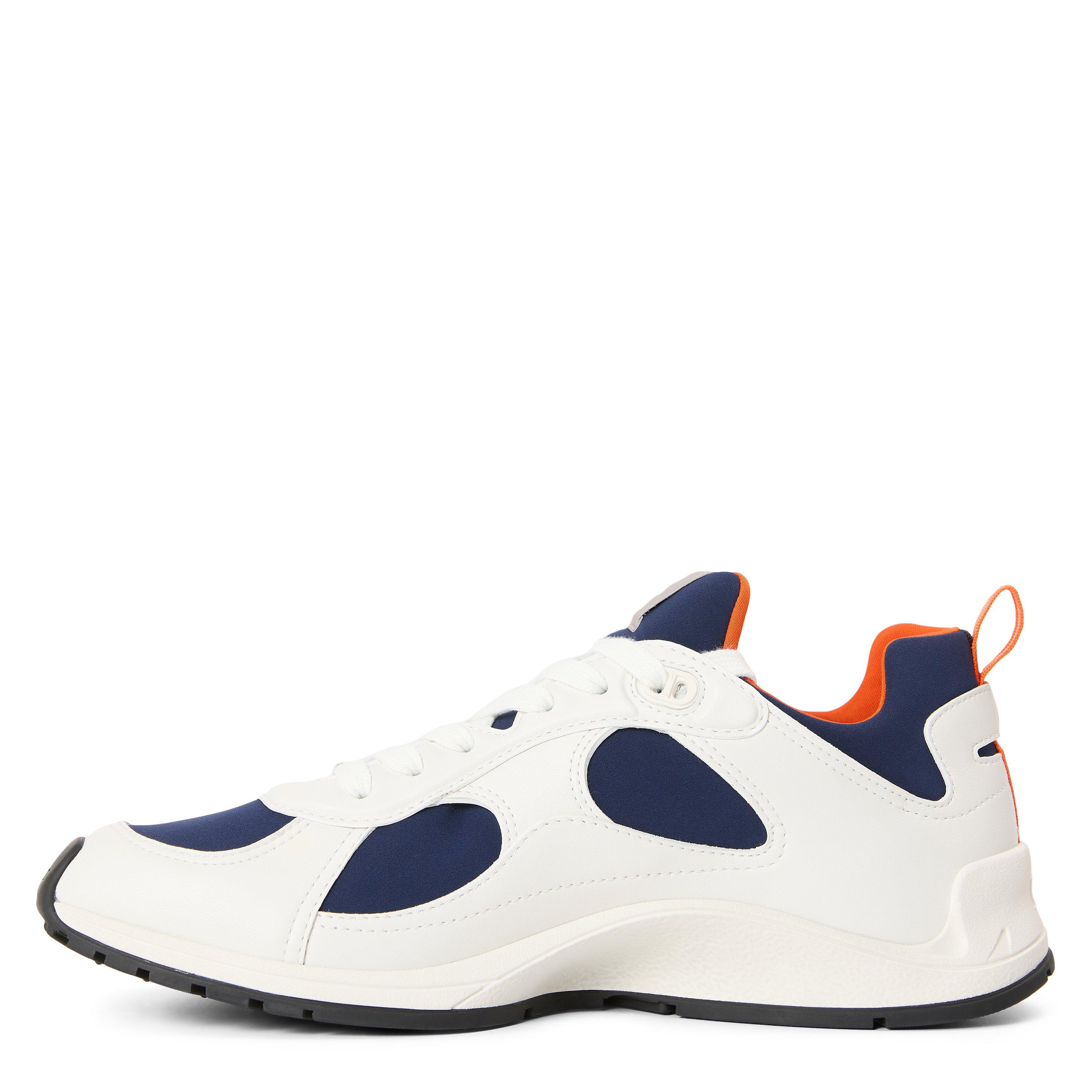 WHITE - DIOR - Men's Mile Runner Leather Low-Top Trainers - 2