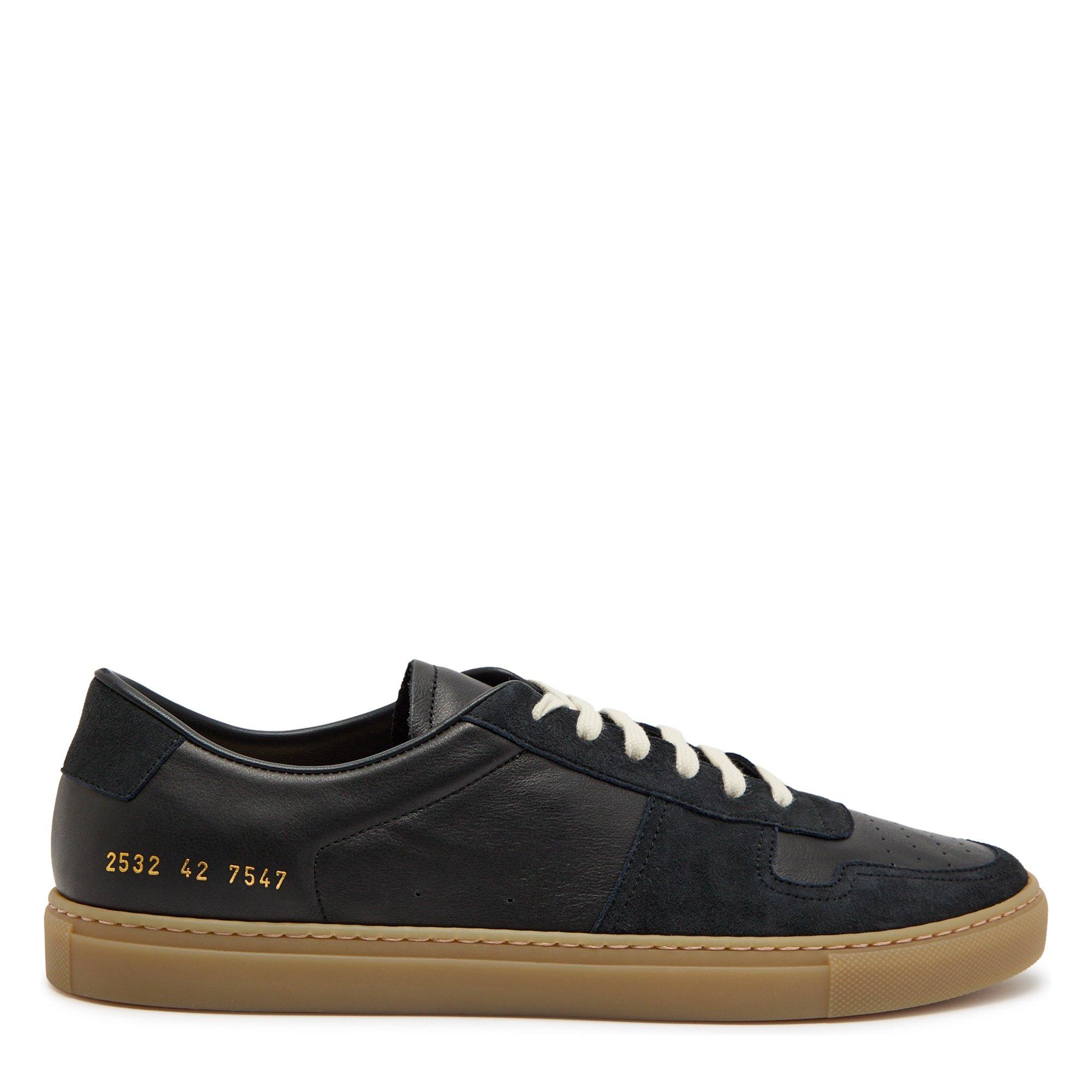 Common Projects Men's BBall Leather Suede Court Trainers