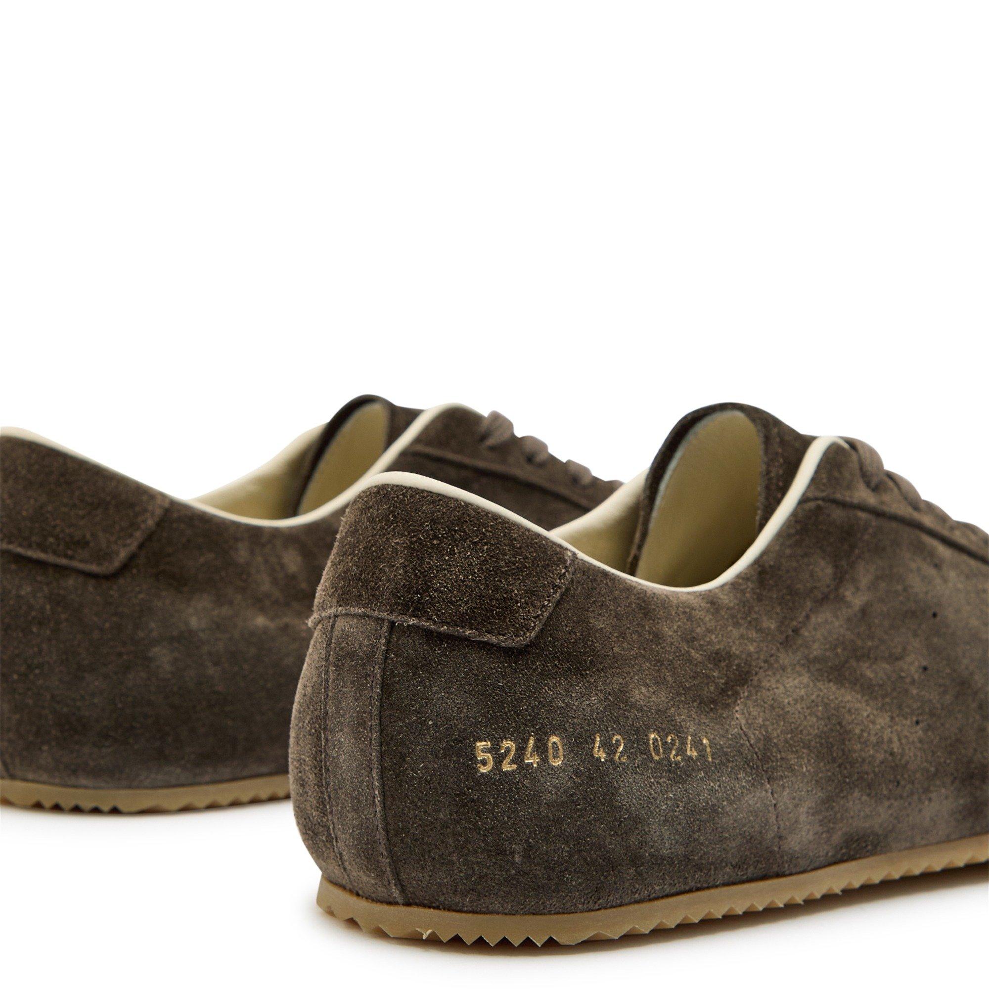 KHAKI - Common Projects - DRIVING SHOE IN SUEDE - 4