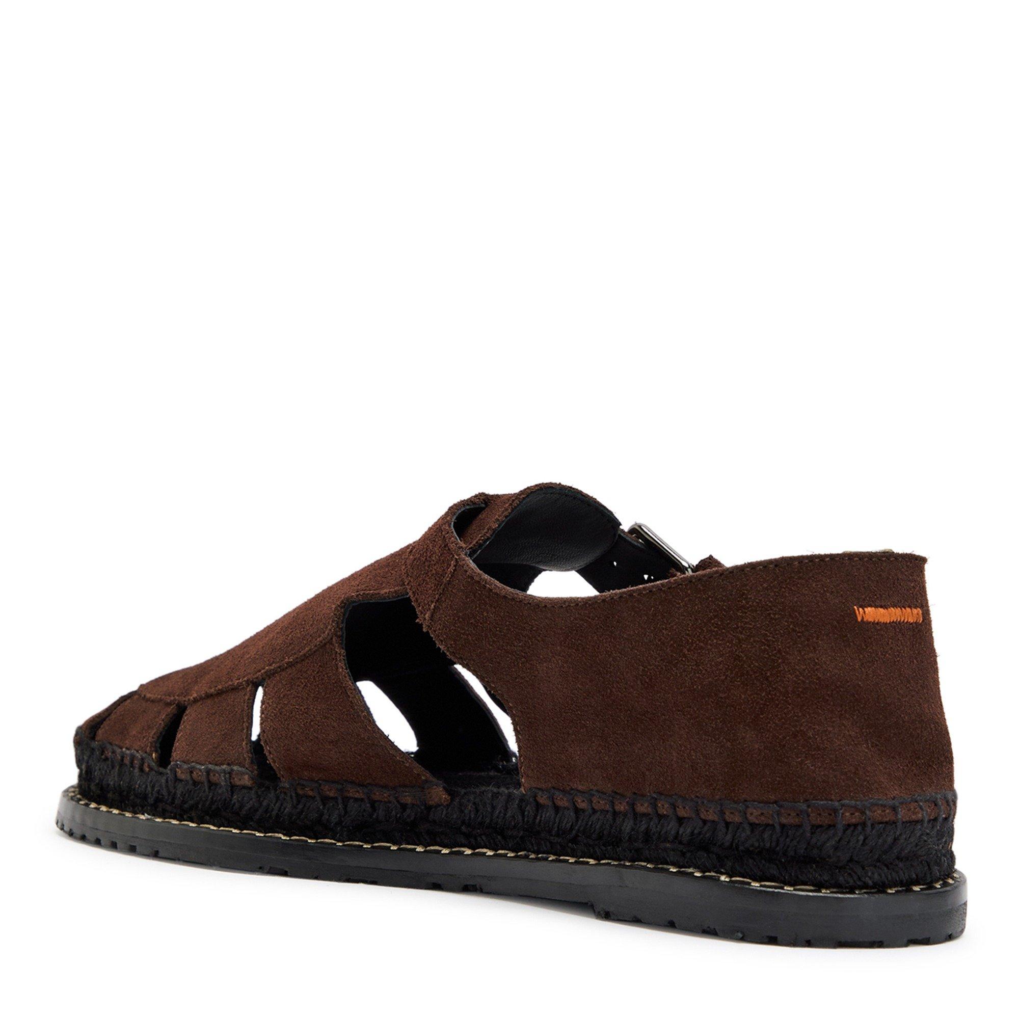 CHOCOLATE - Castaner - Men's Fito Suede Espadrilles - 2