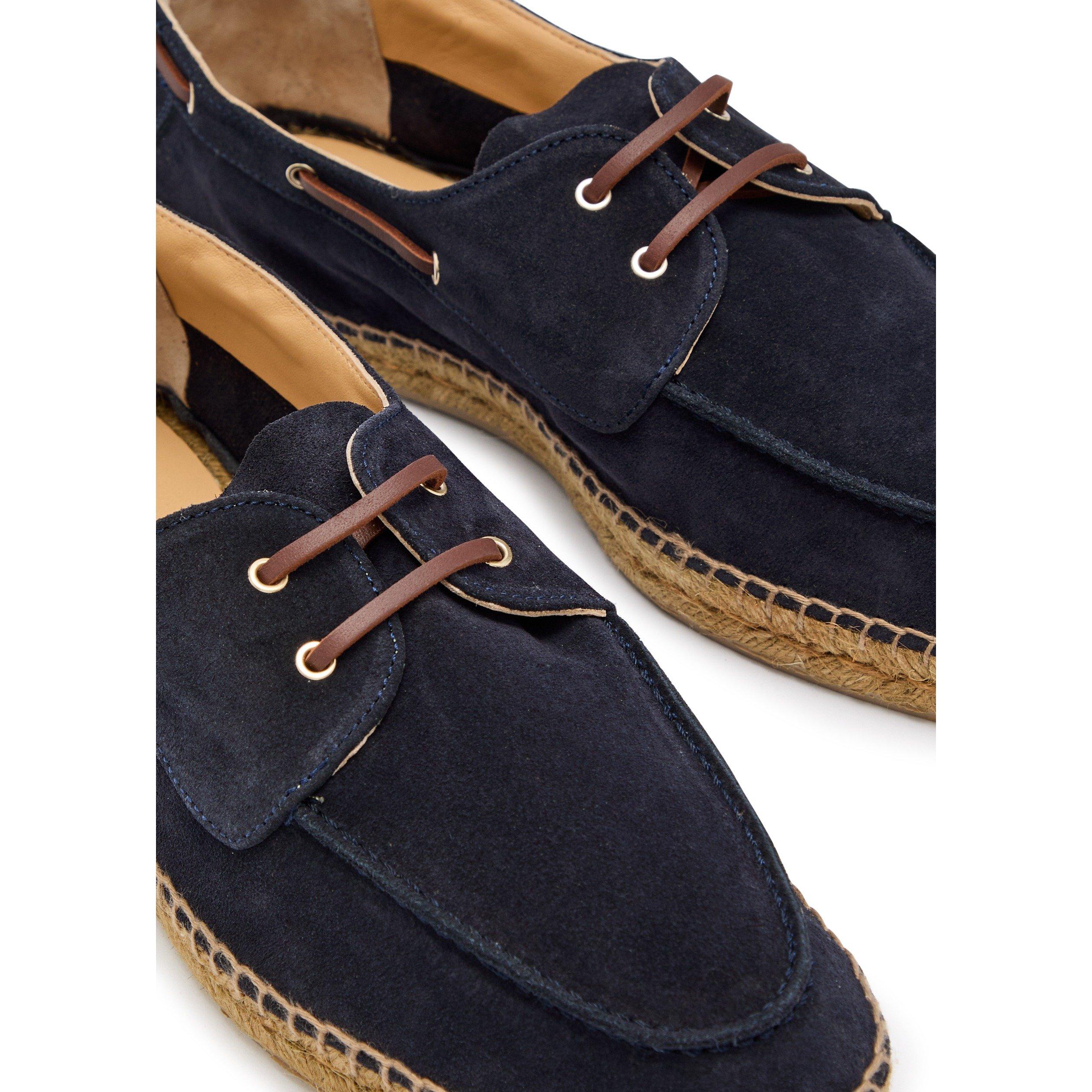 NAVY - Castaner - Men's Nemo T 186 Suede Espadrilles - 4
