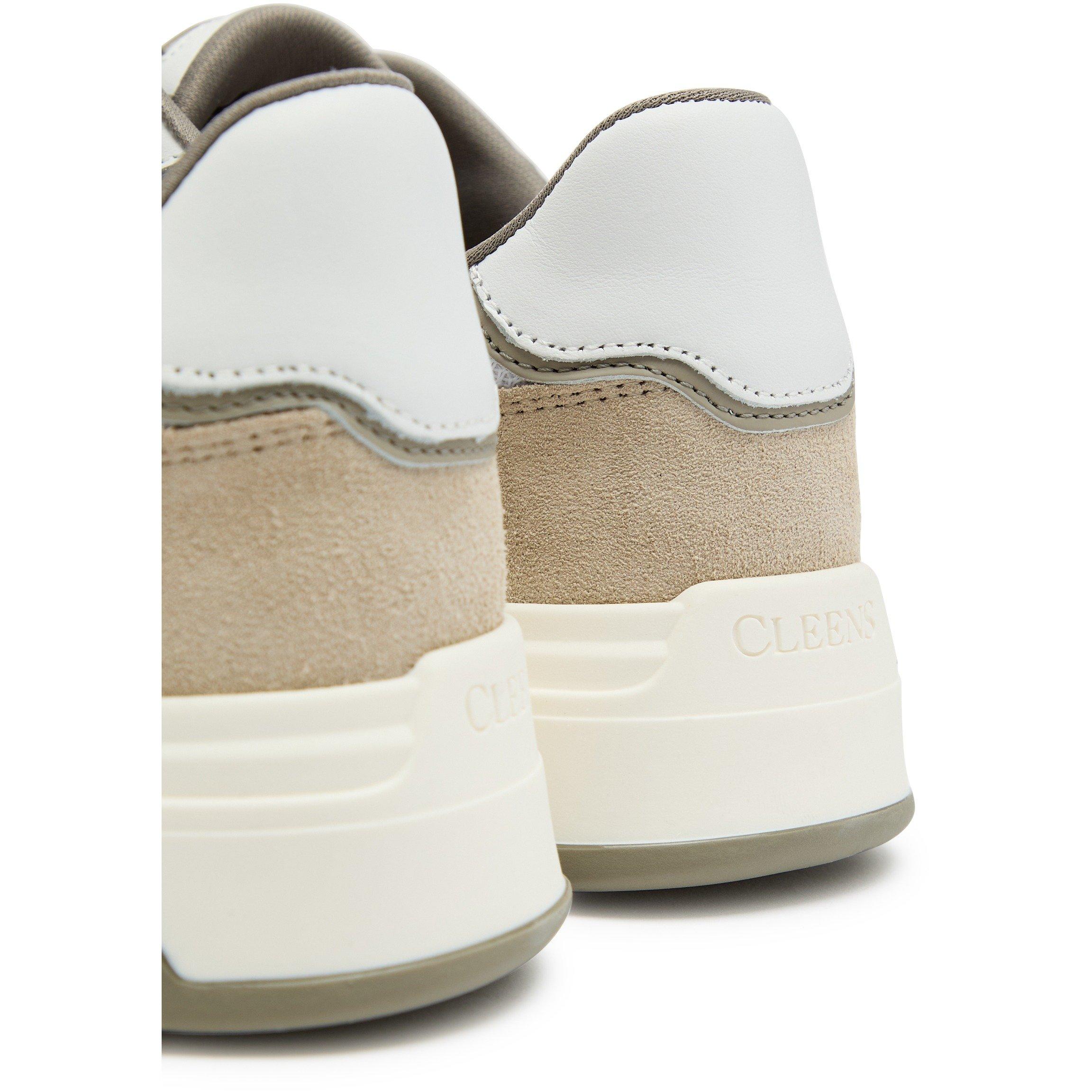 SAND - Cleens - Men's Layup Leather Low-Top Trainers - 4