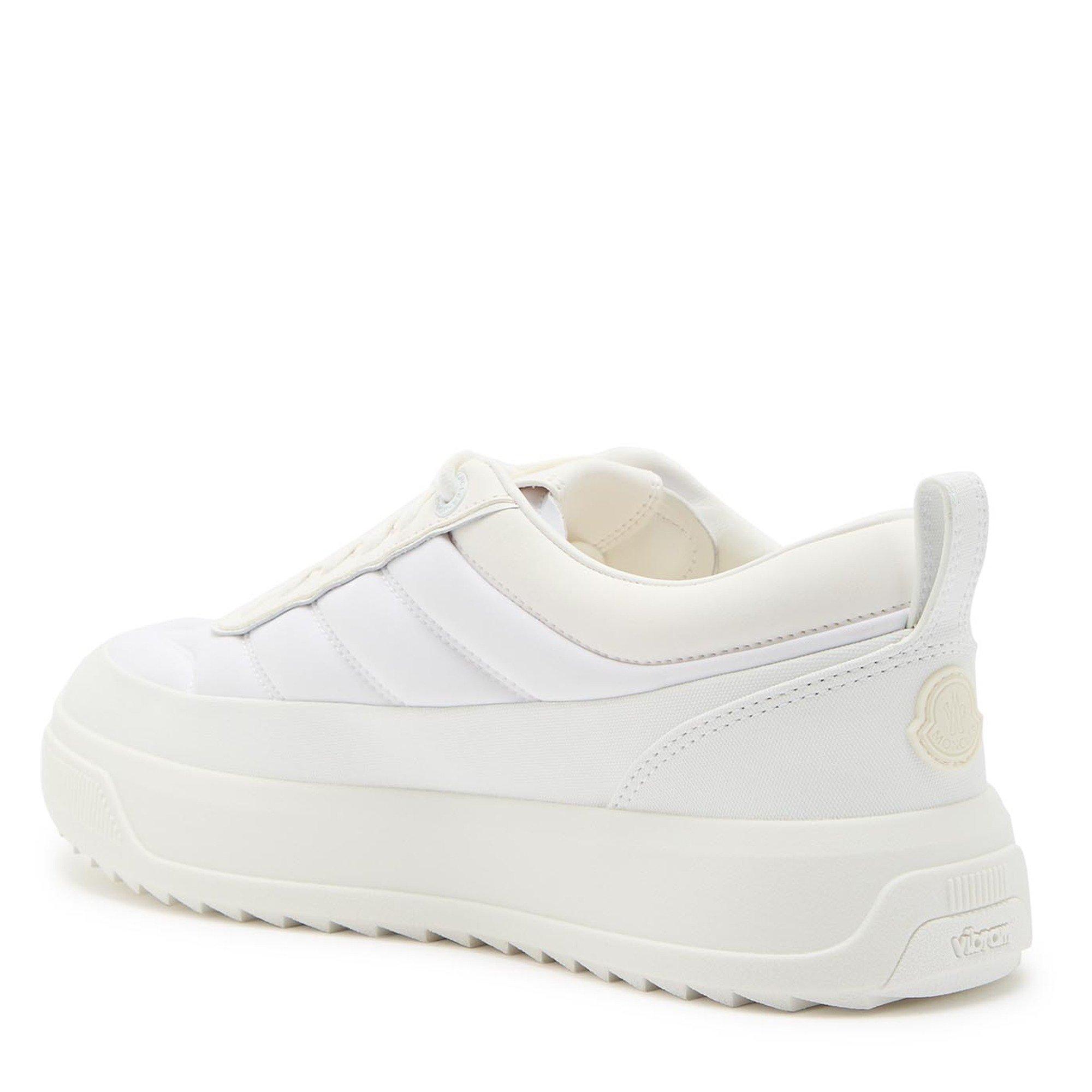 WHITE - Moncler - Men's Altive Leather Low-Top Trainers - 2