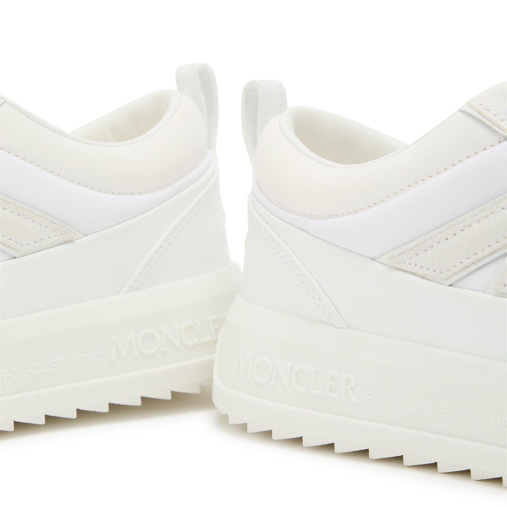 WHITE - Moncler - Men's Altive Leather Low-Top Trainers - 4