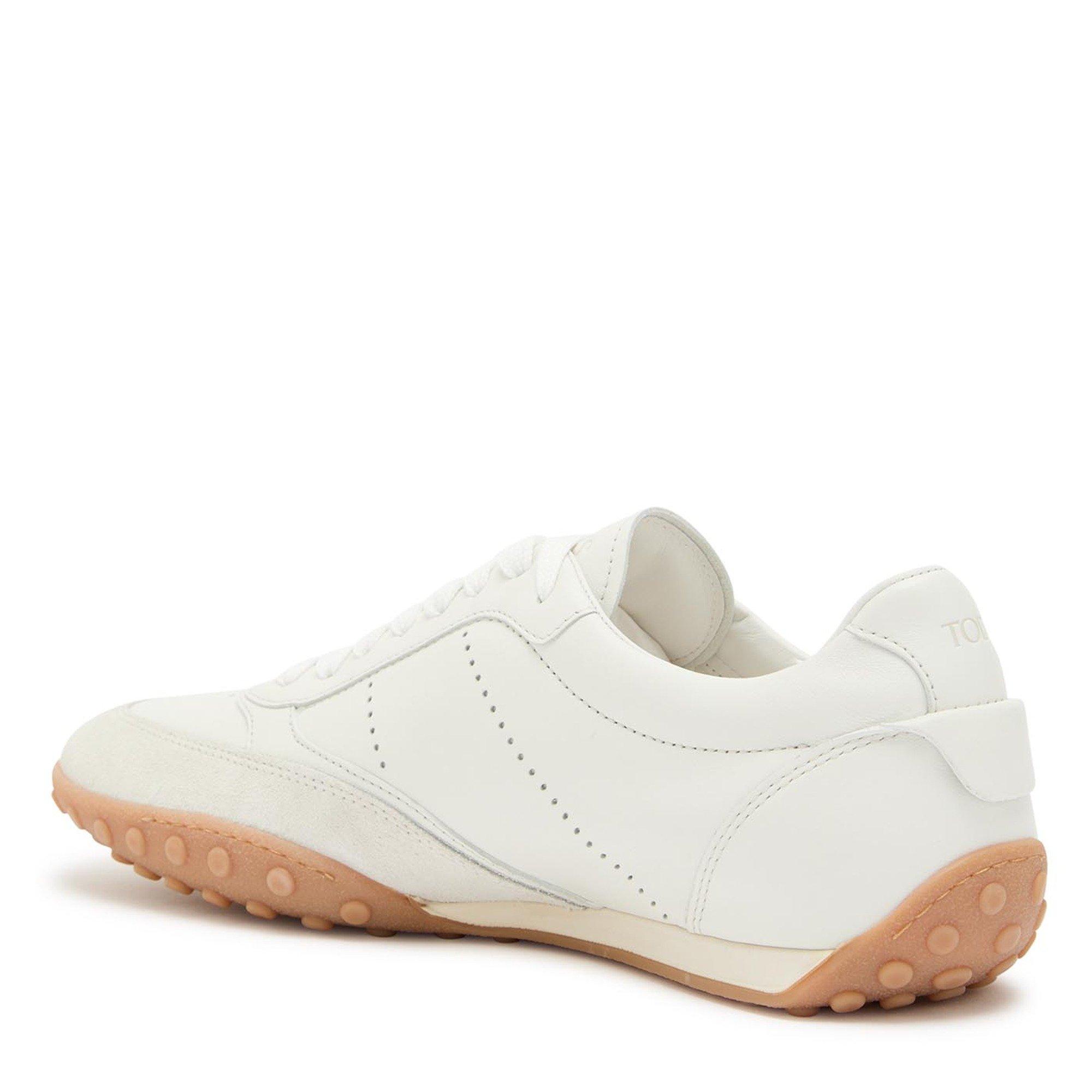 WHITE - Tods - Men's Suede Runners - 2