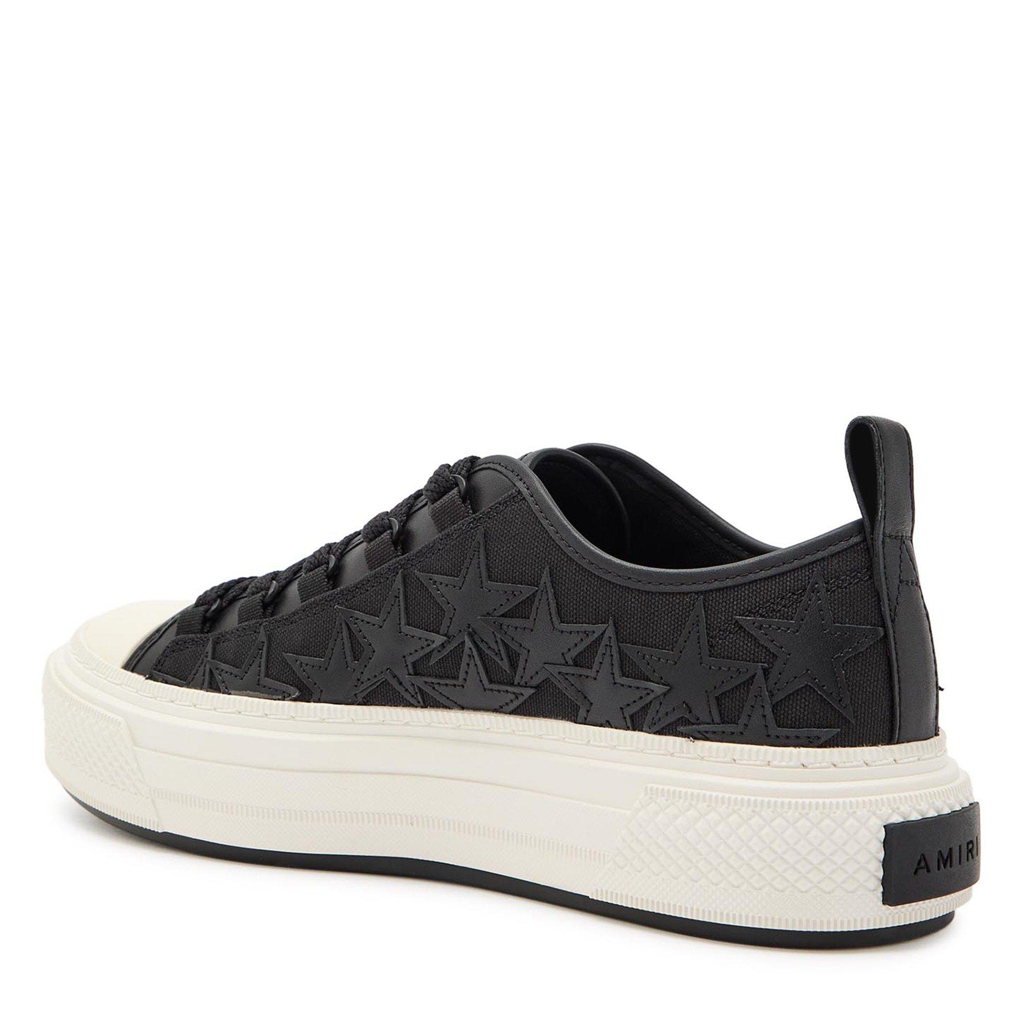 BLACK - Amiri - AMIRI STARS COURT LOW SNKR - 2