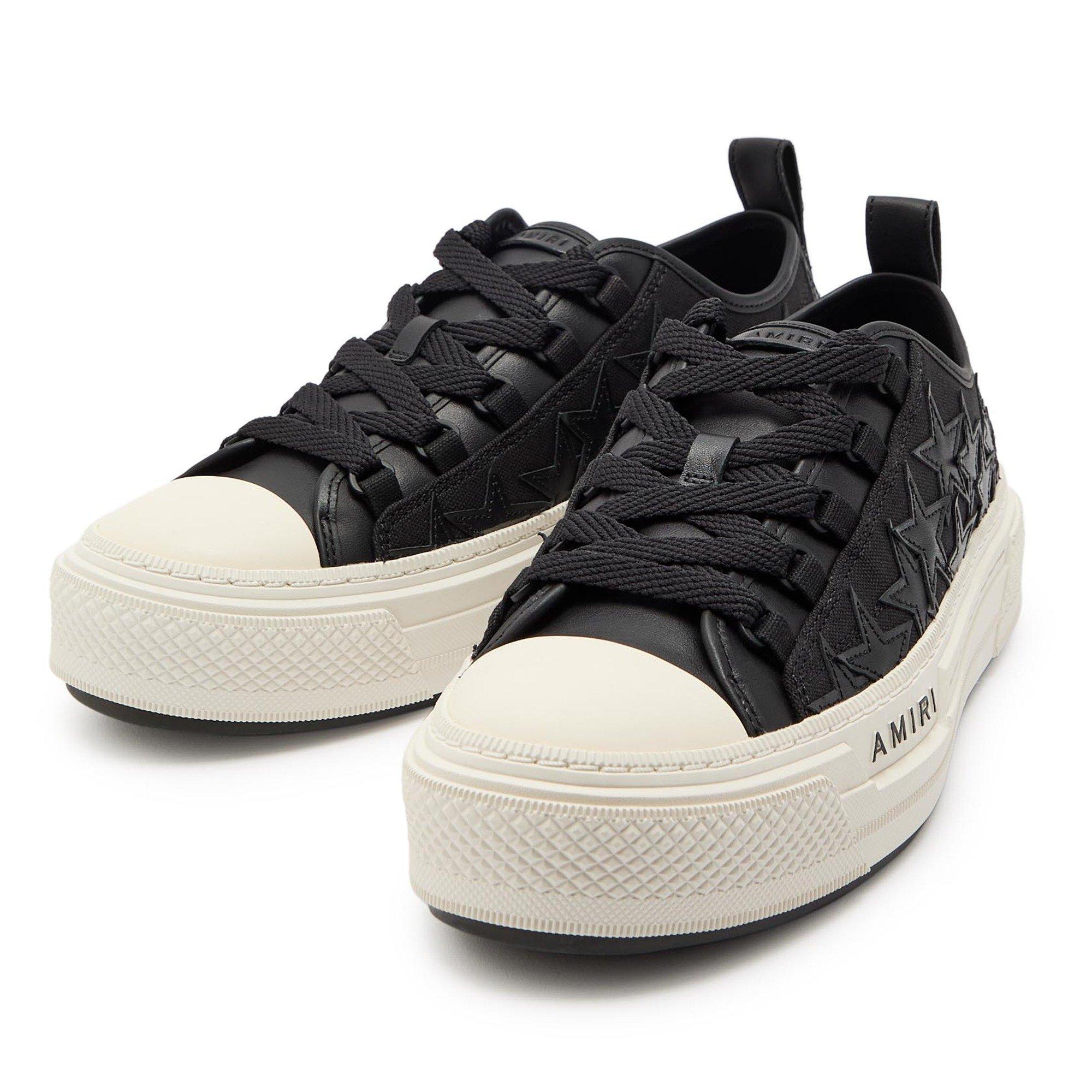 BLACK - Amiri - AMIRI STARS COURT LOW SNKR - 3