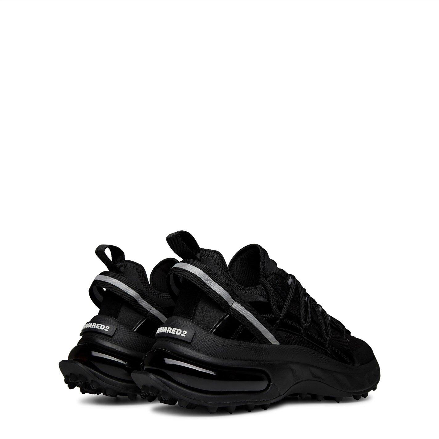 Black - DSquared2 - Ultra Bubble Chunky Trainers - 5