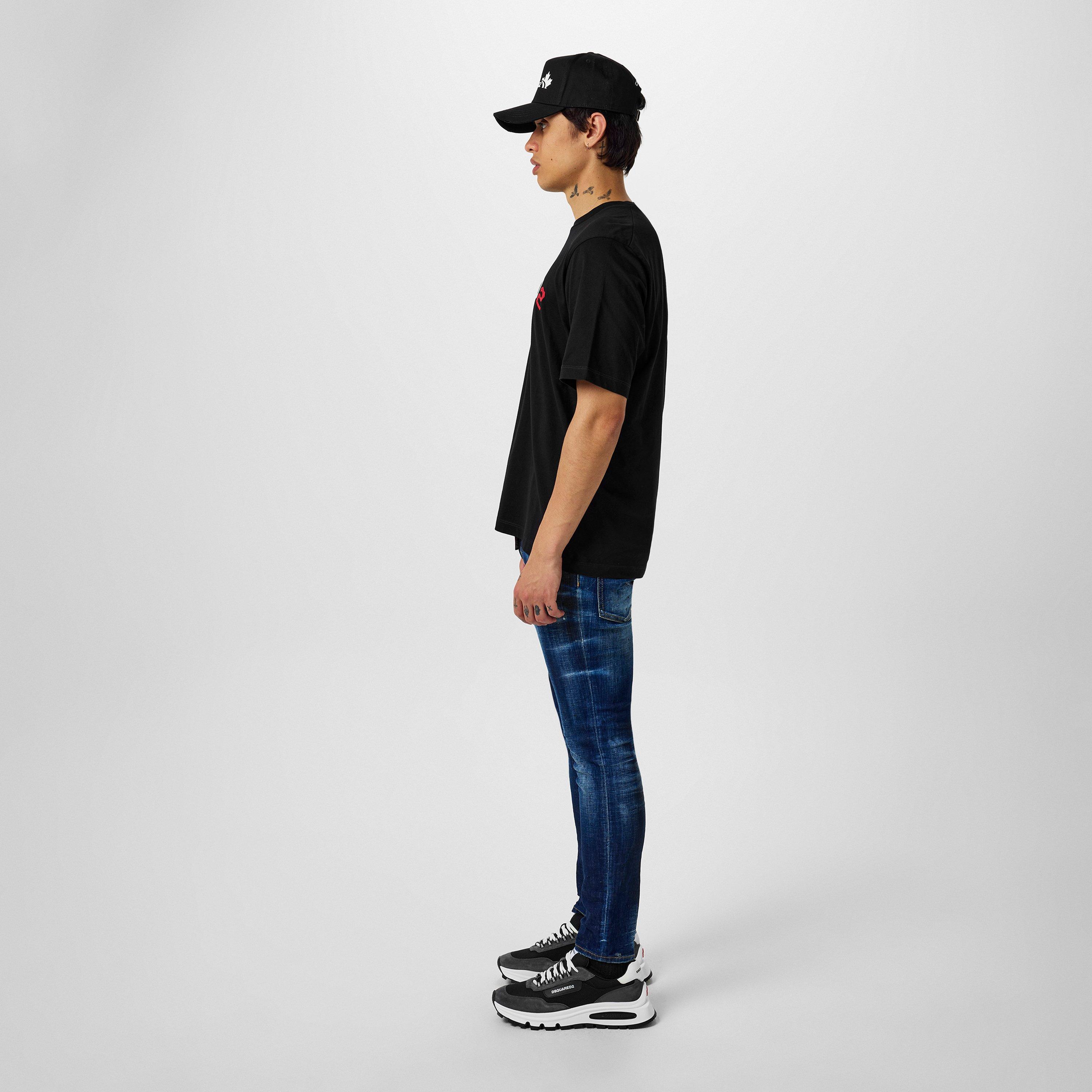 Black/Grey - DSquared2 - Run Ds2 Trainers - 6