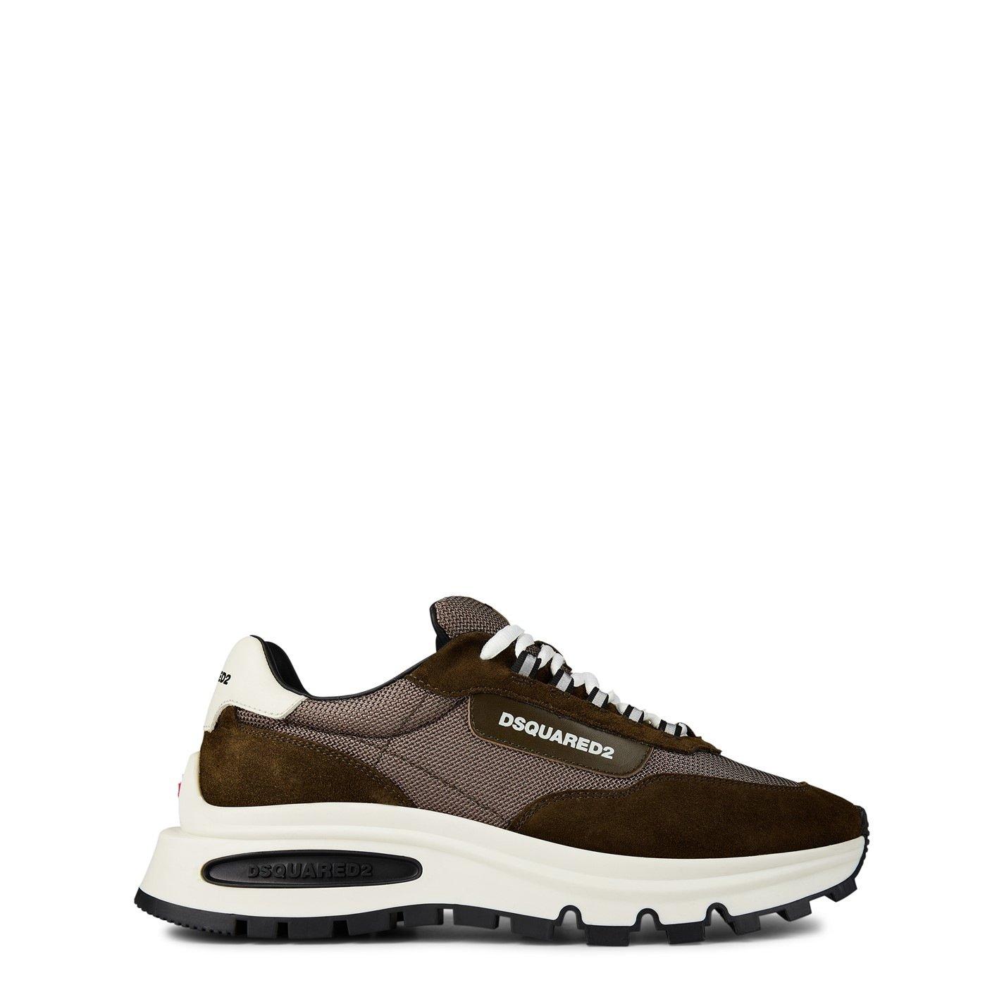 Dsquared2 Men's Run Ds2 Trainers - Khaki - 10 (44)
