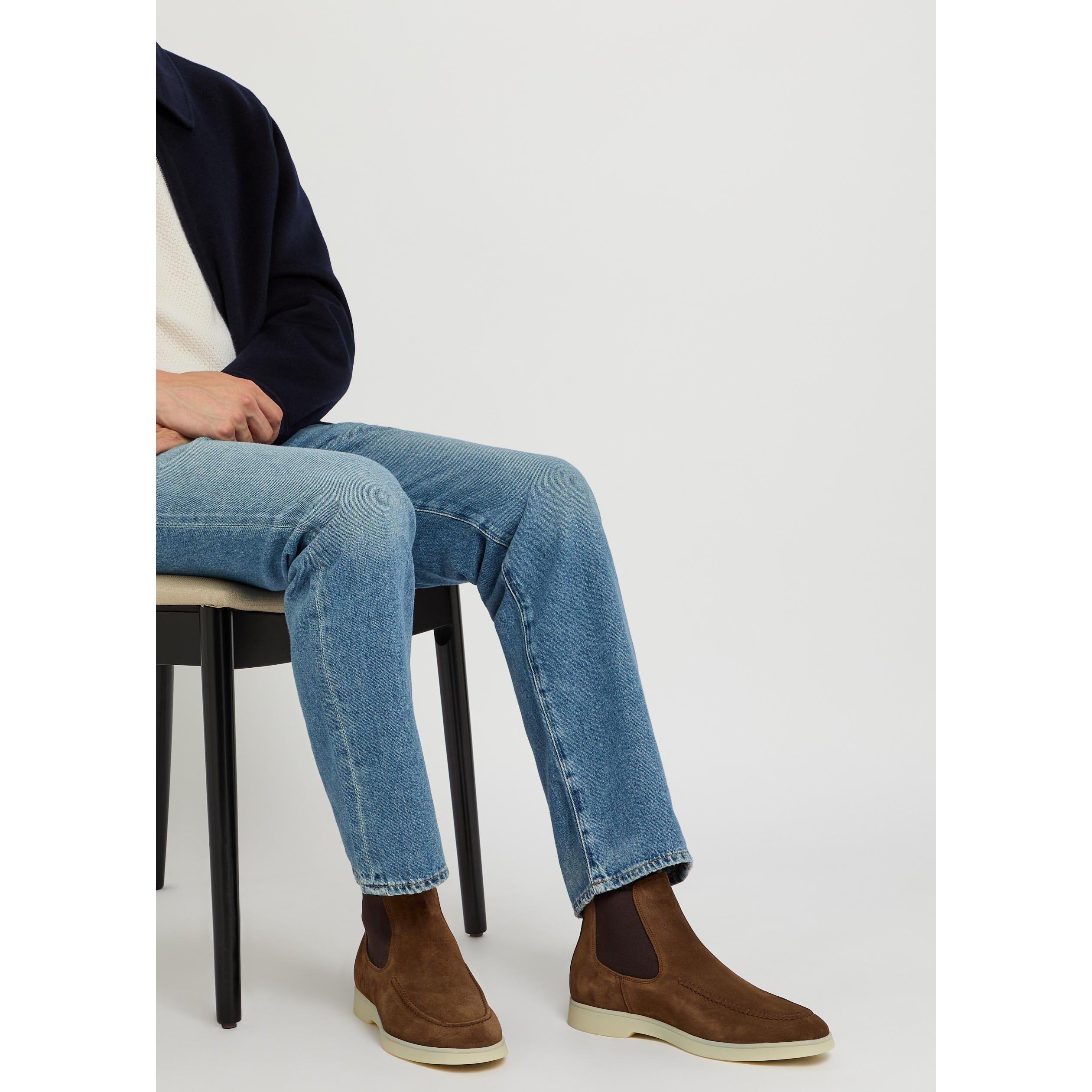 BROWN - Aurelien - CITY CHELSEA BOOT SOFTEY® SUED - 3