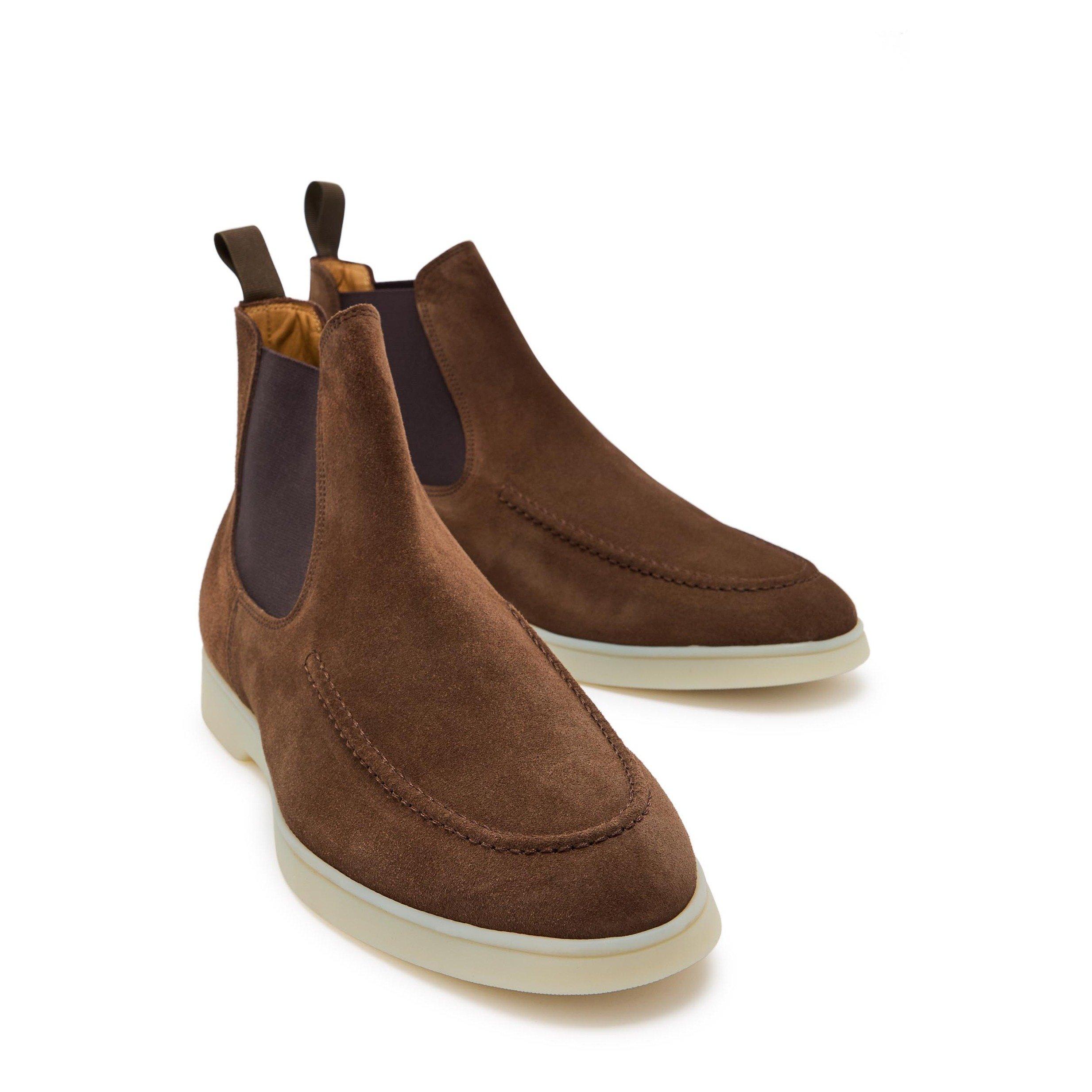 BROWN - Aurelien - CITY CHELSEA BOOT SOFTEY® SUED - 4