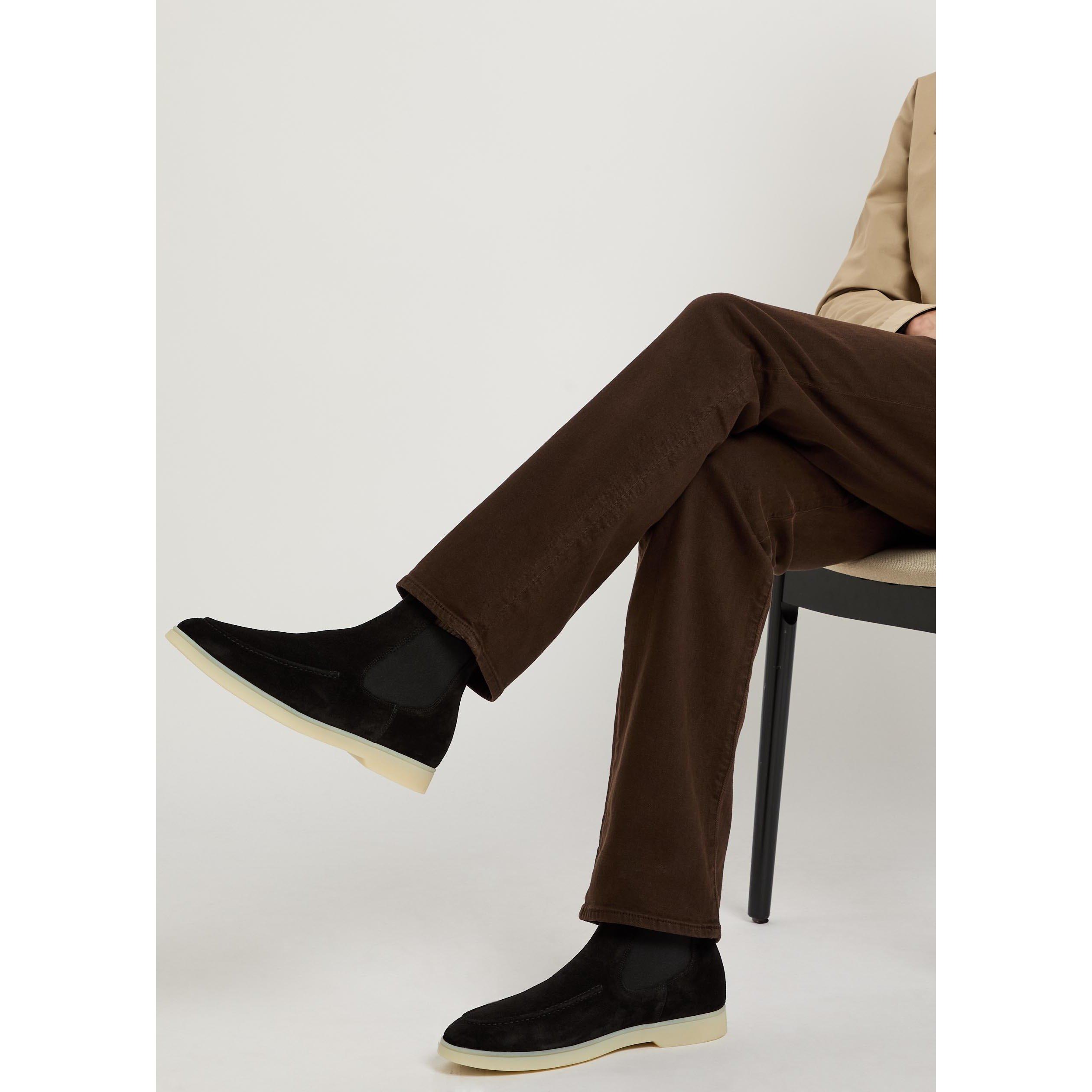 BLACK - Aurelien - CITY CHELSEA BOOT SOFTEY® SUED - 3