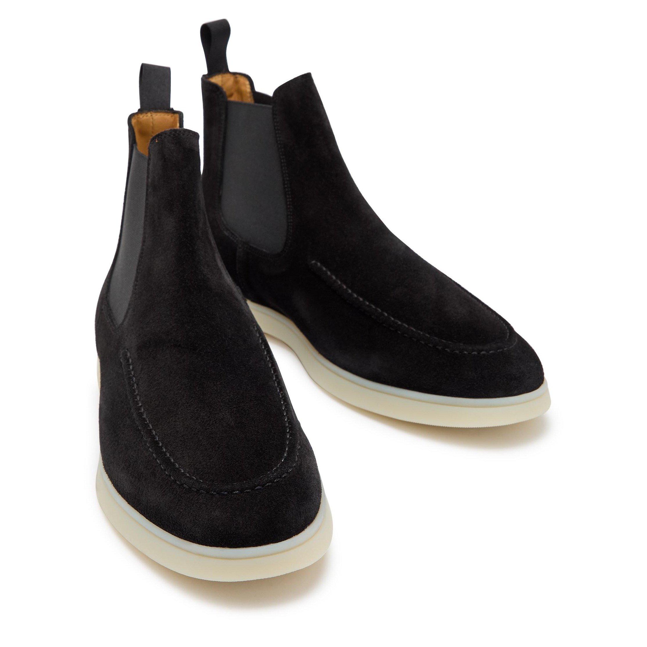 BLACK - Aurelien - CITY CHELSEA BOOT SOFTEY® SUED - 4