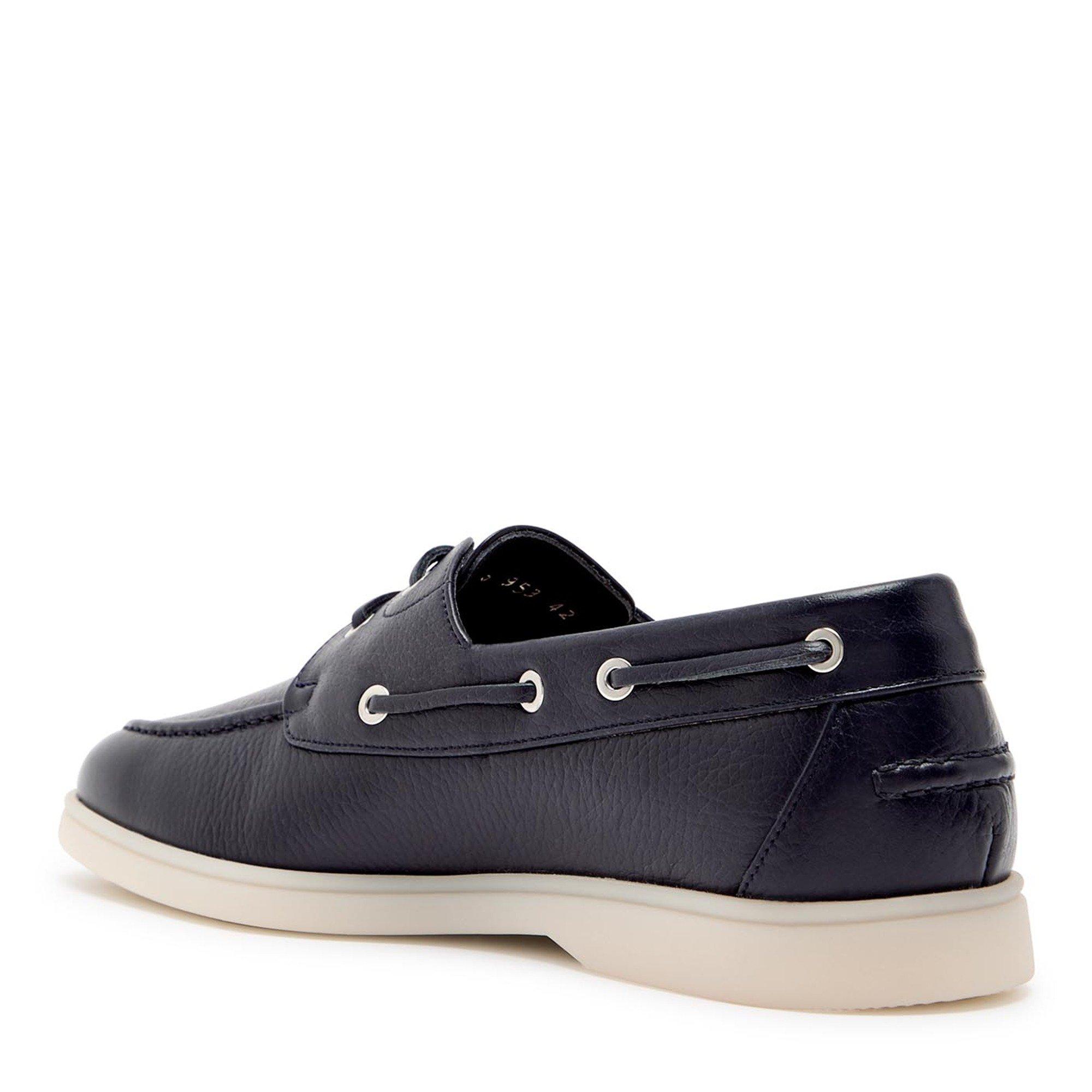 NAVY - Aurelien - Men's Boot Leather Loafers - 2