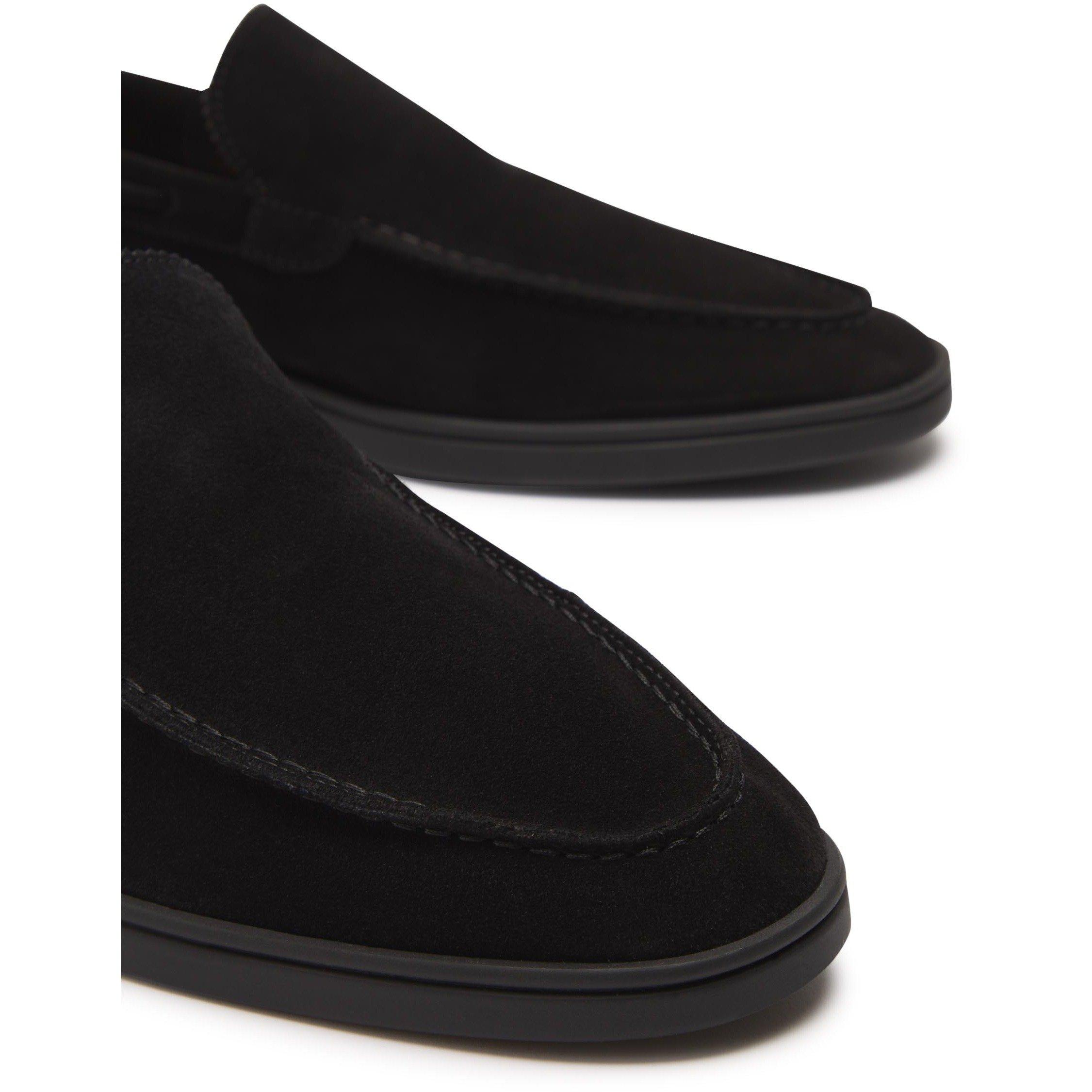 BLACK AND BLACK - Aurelien - Men's Yacht Suede Loafers - 4