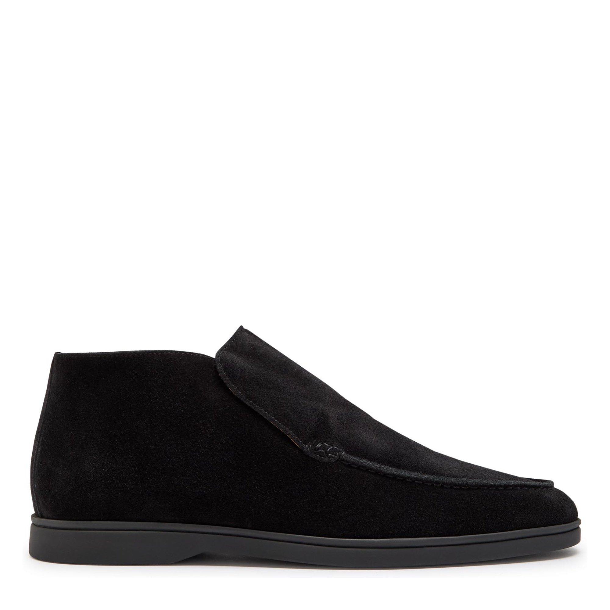 BLACK - Aurelien - CITY LOAFER SUEDE