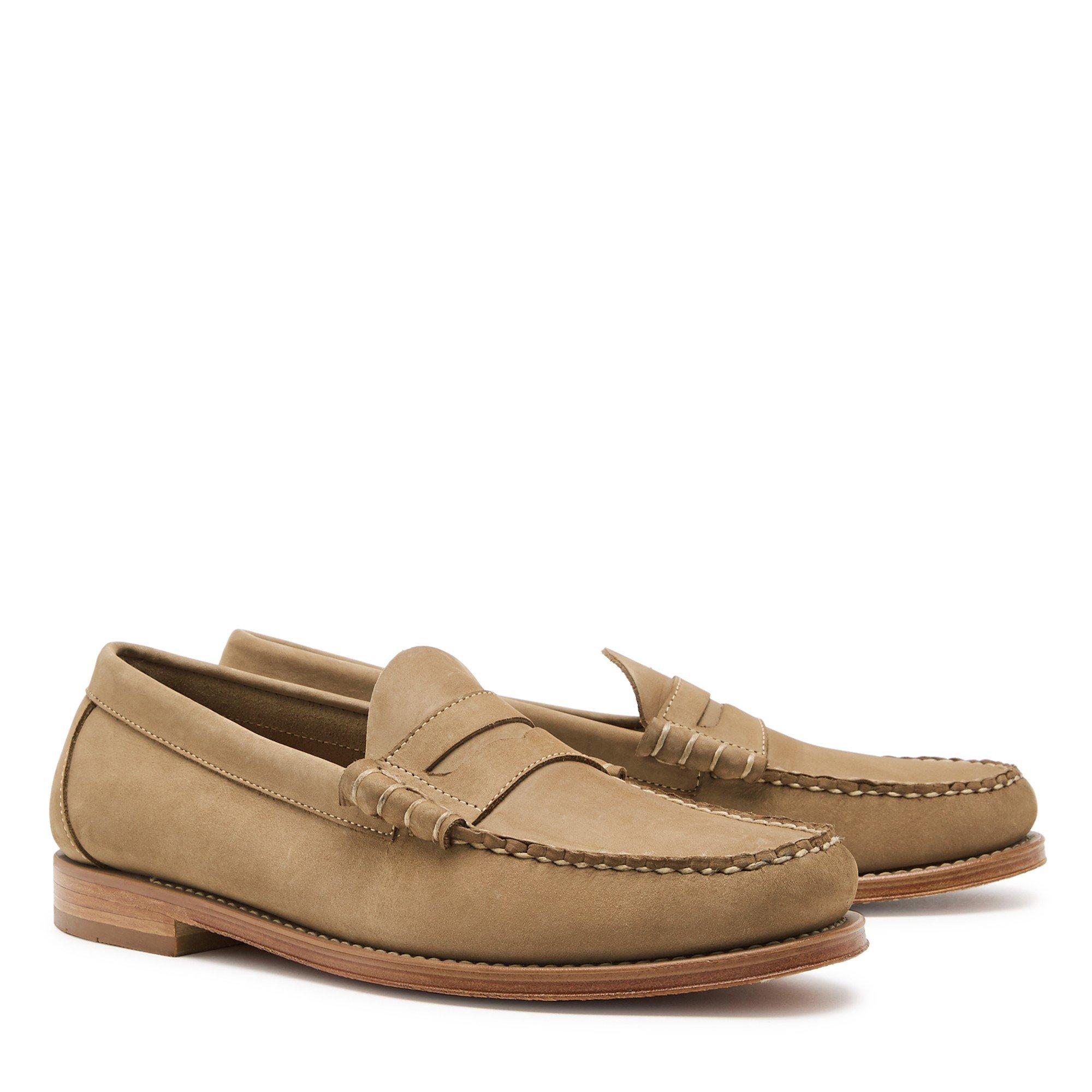 BROWN - GH Bass - GB HERITAGE NUBUCK LOAFER - 2