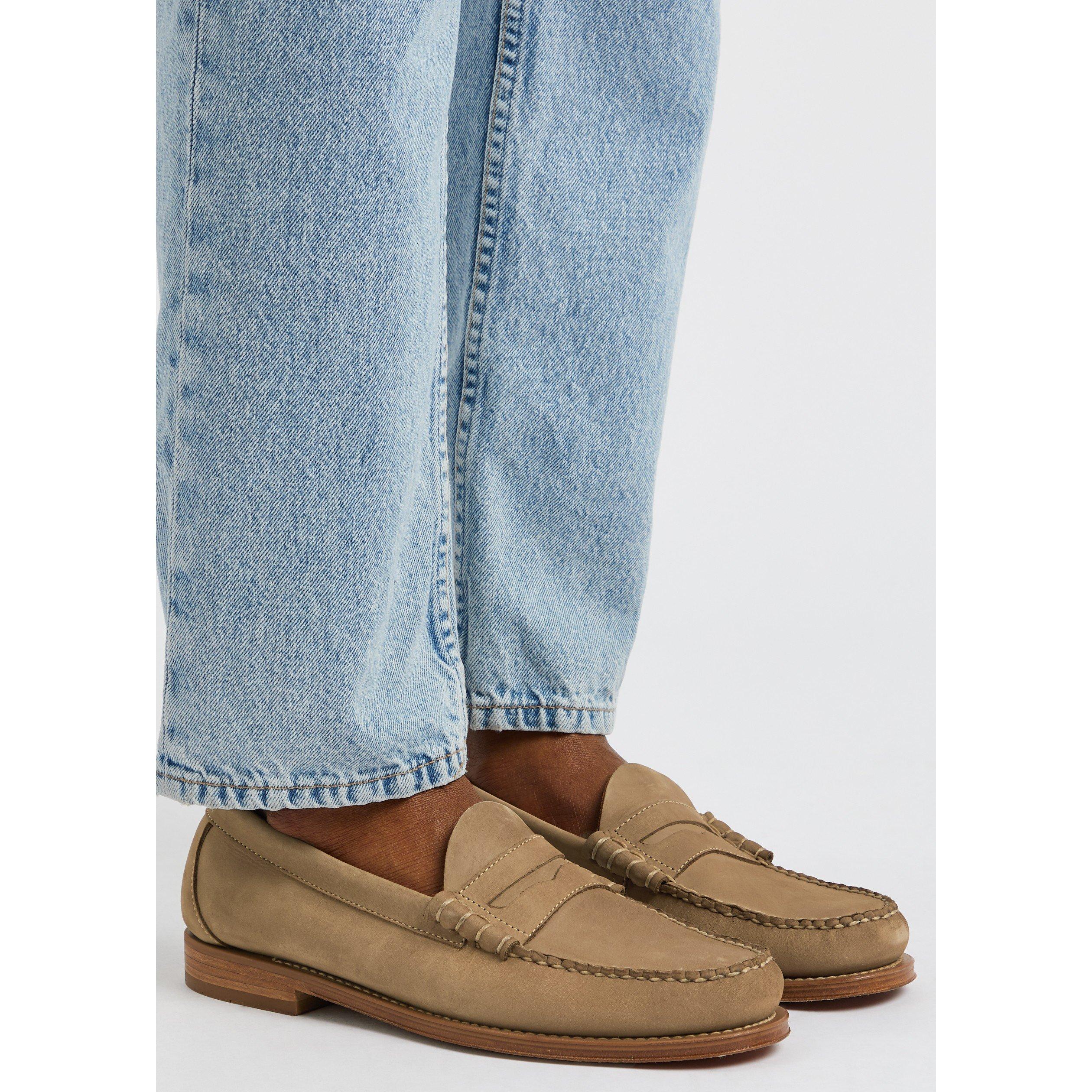 BROWN - GH Bass - GB HERITAGE NUBUCK LOAFER - 3