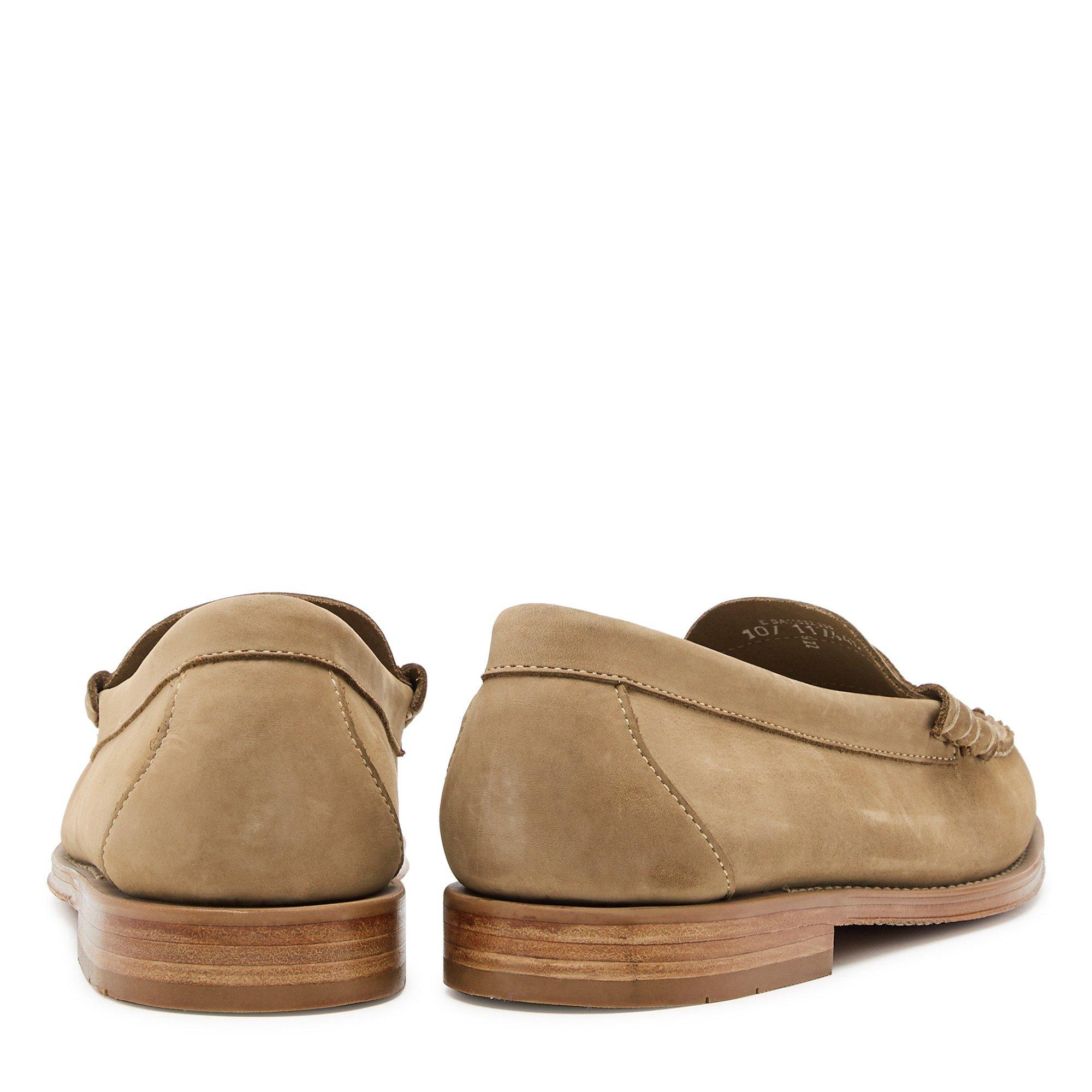 BROWN - GH Bass - GB HERITAGE NUBUCK LOAFER - 4