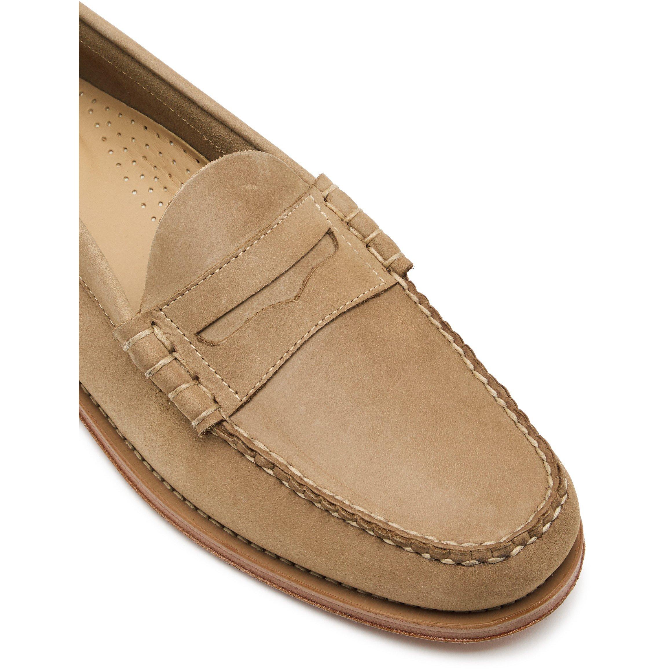 BROWN - GH Bass - GB HERITAGE NUBUCK LOAFER - 5