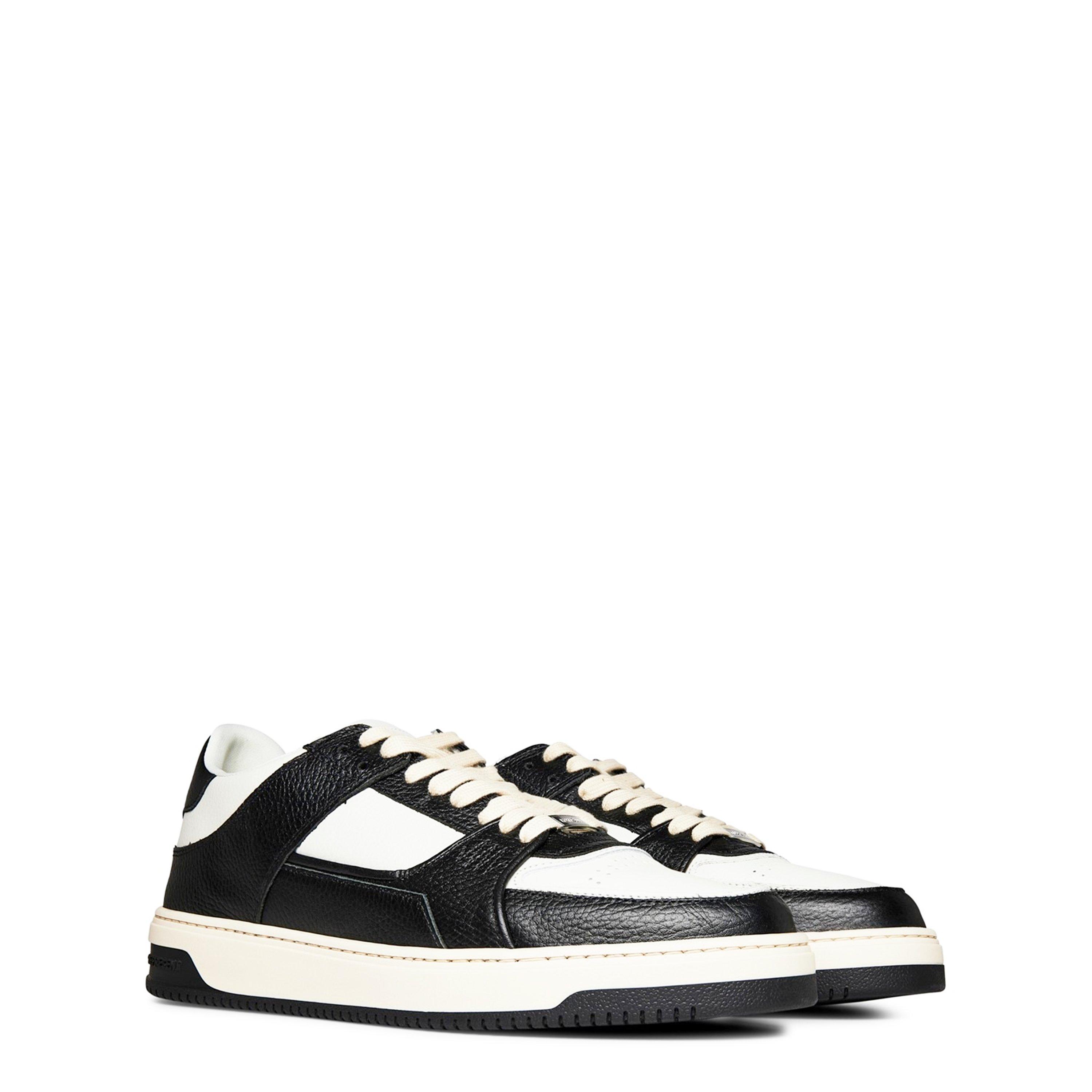 Black/White - Represent - Men's Apex Low Trainers, Two-Tone Design - 4