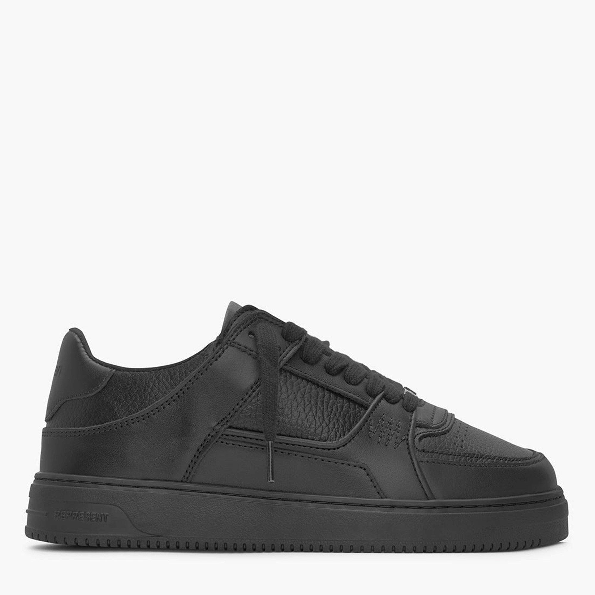 Represent Men's Apex Low Trainers, Two-Tone Design - Triple Black - 11 (45)