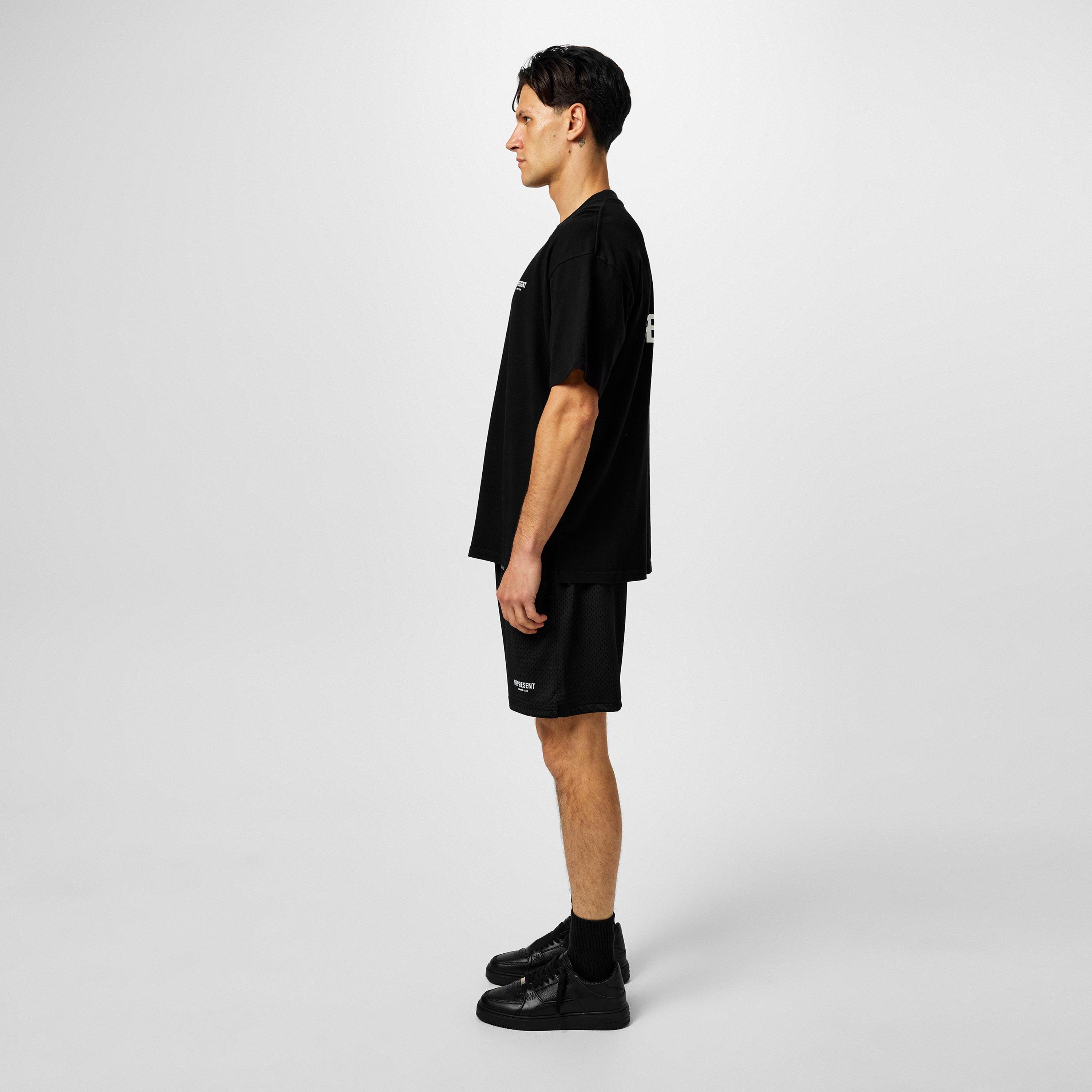 Triple Black - Represent - Men's Apex Low Trainers, Two-Tone Design - 6