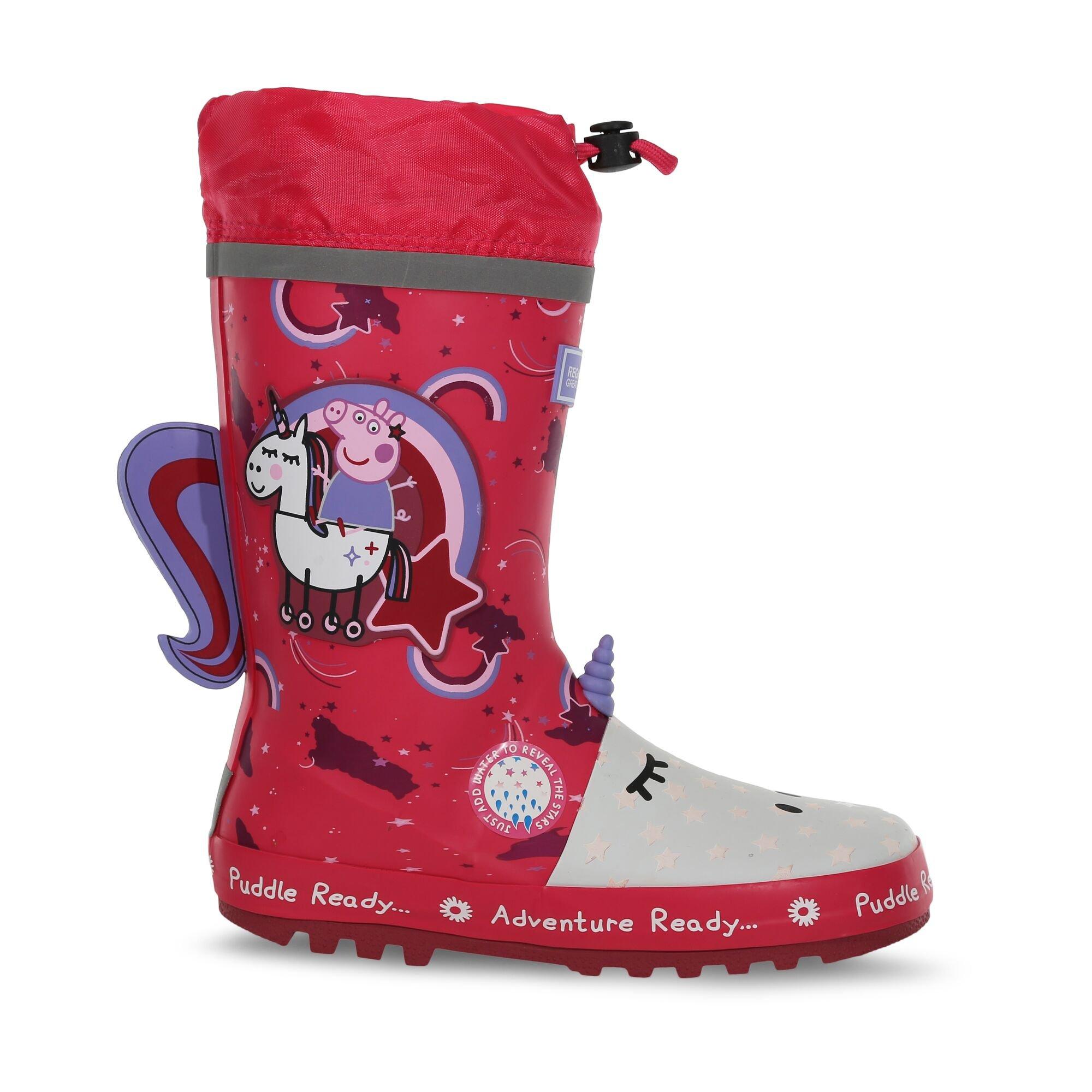 Regatta  Kids Peppa Pig Puddle Wellington - Winterbunico - UK Infant
