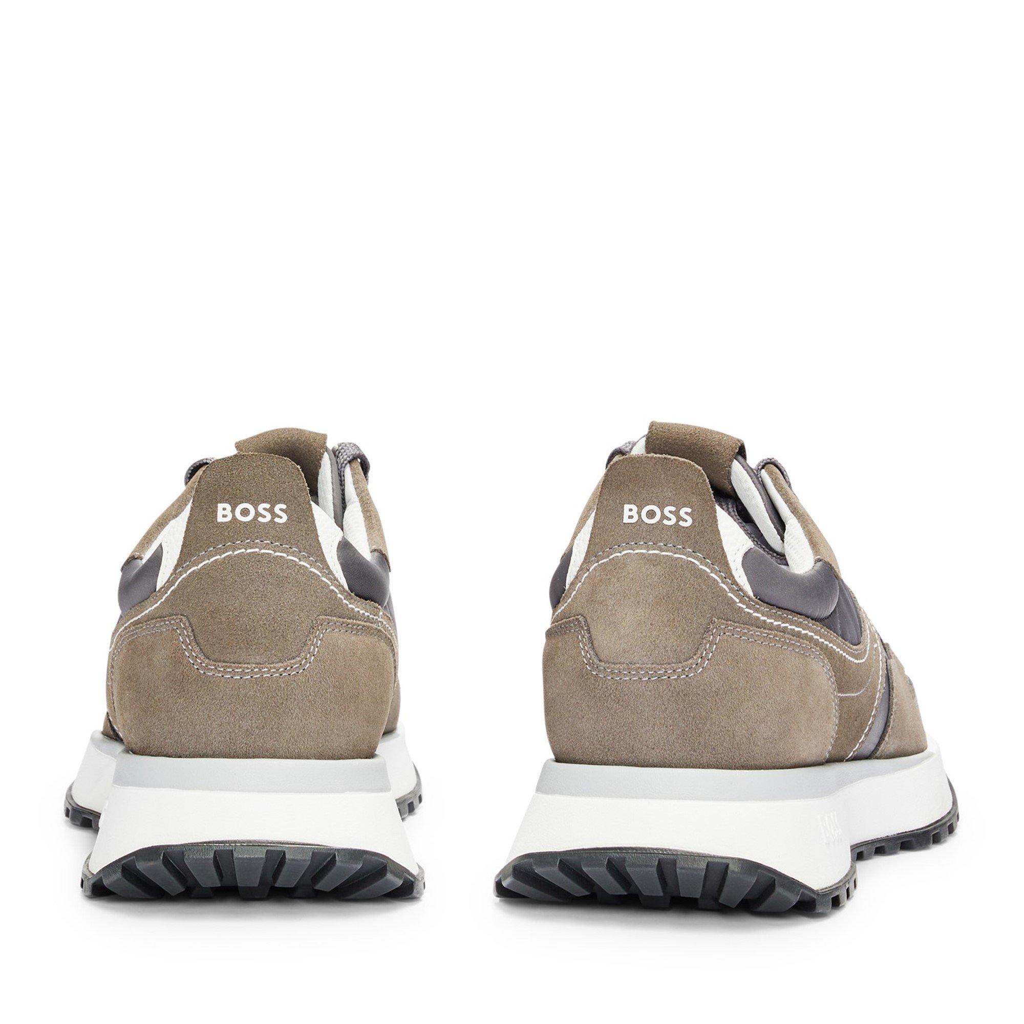 Open Grey - Boss - Men's Jonah Classic Trainers - 4