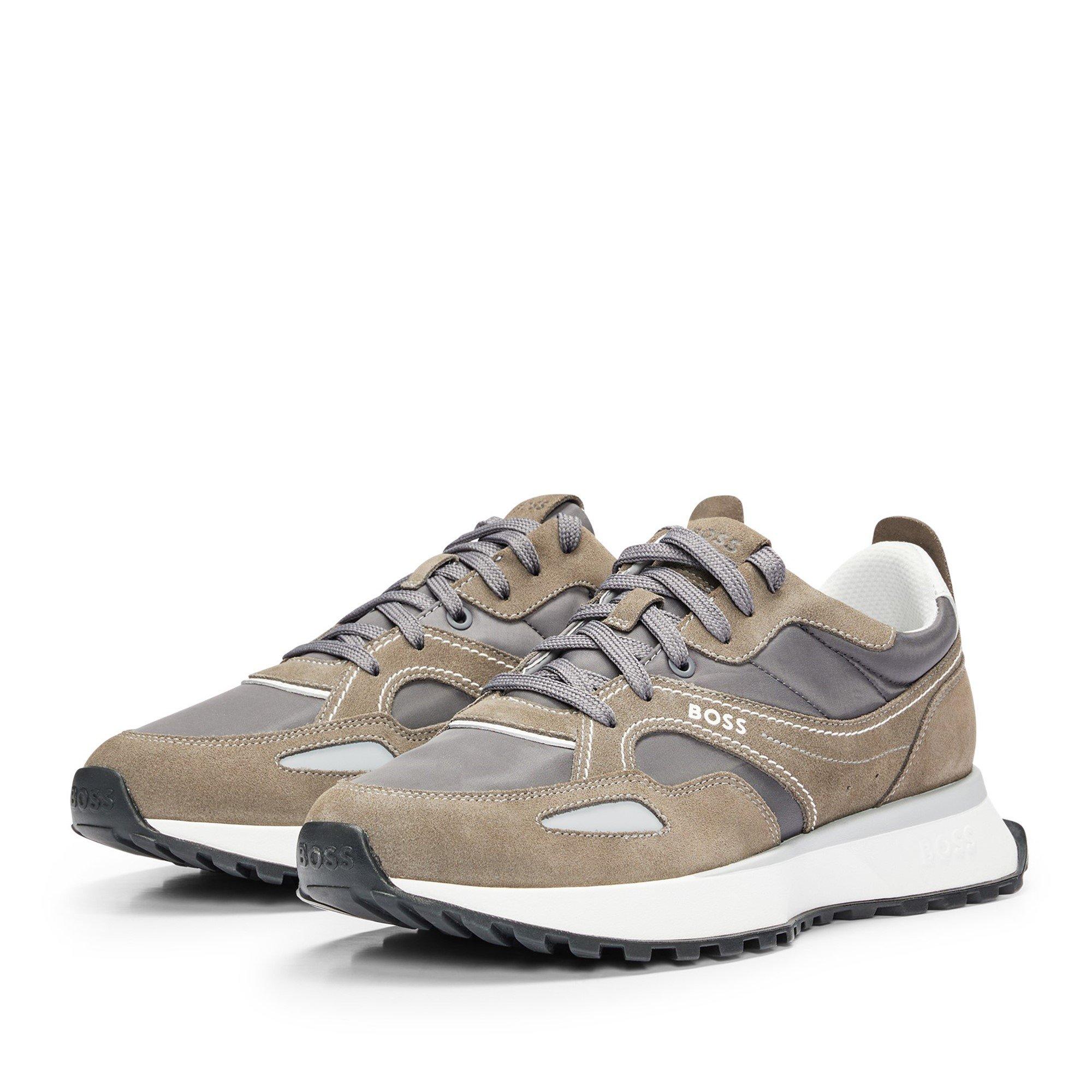 Open Grey - Boss - Men's Jonah Classic Trainers - 6