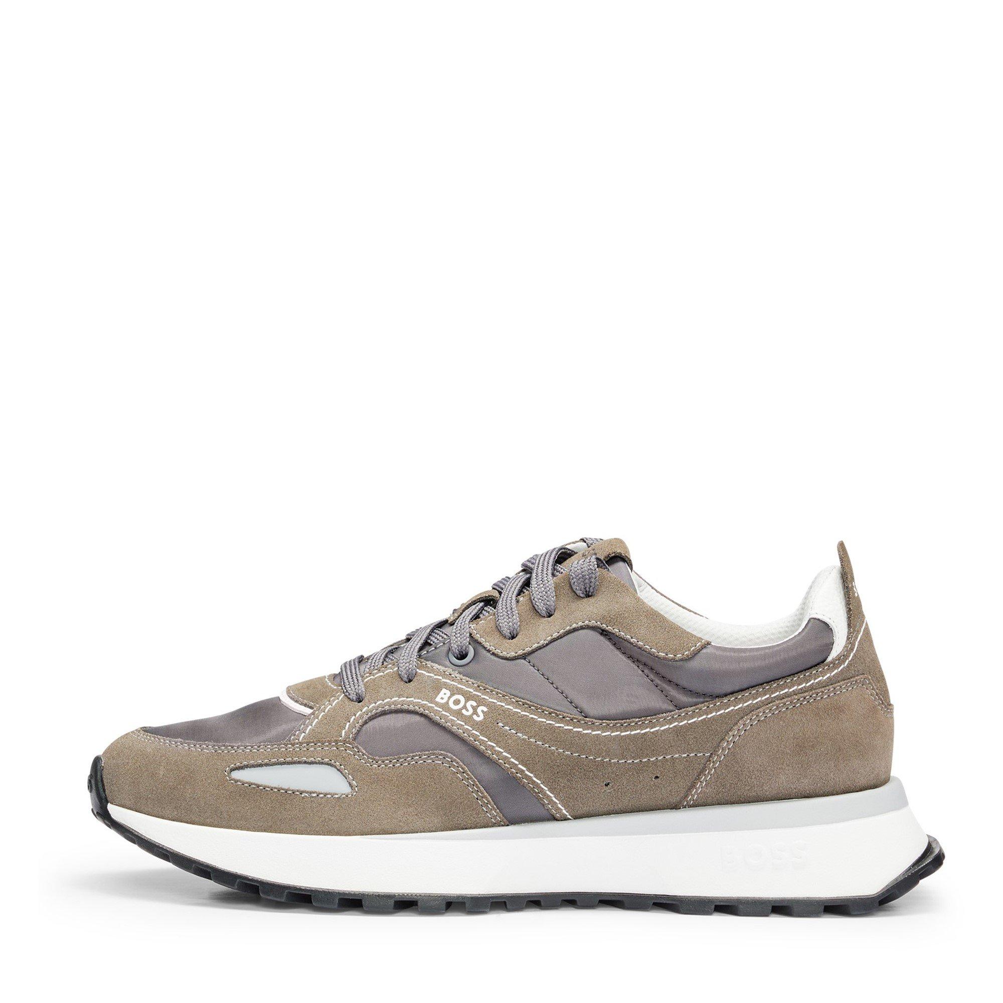 Open Grey - Boss - Men's Jonah Classic Trainers - 7