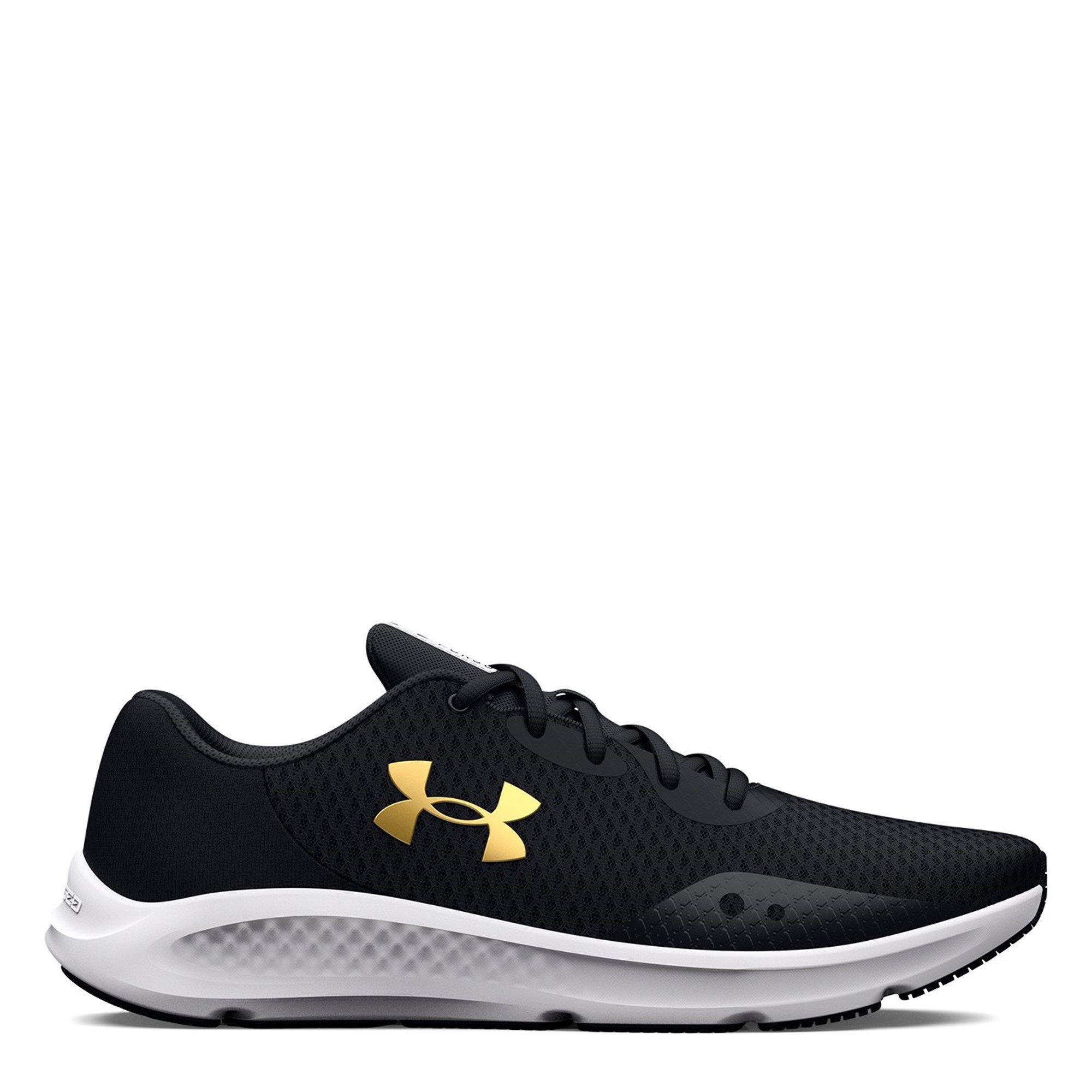 Under armour shoes store black and gold