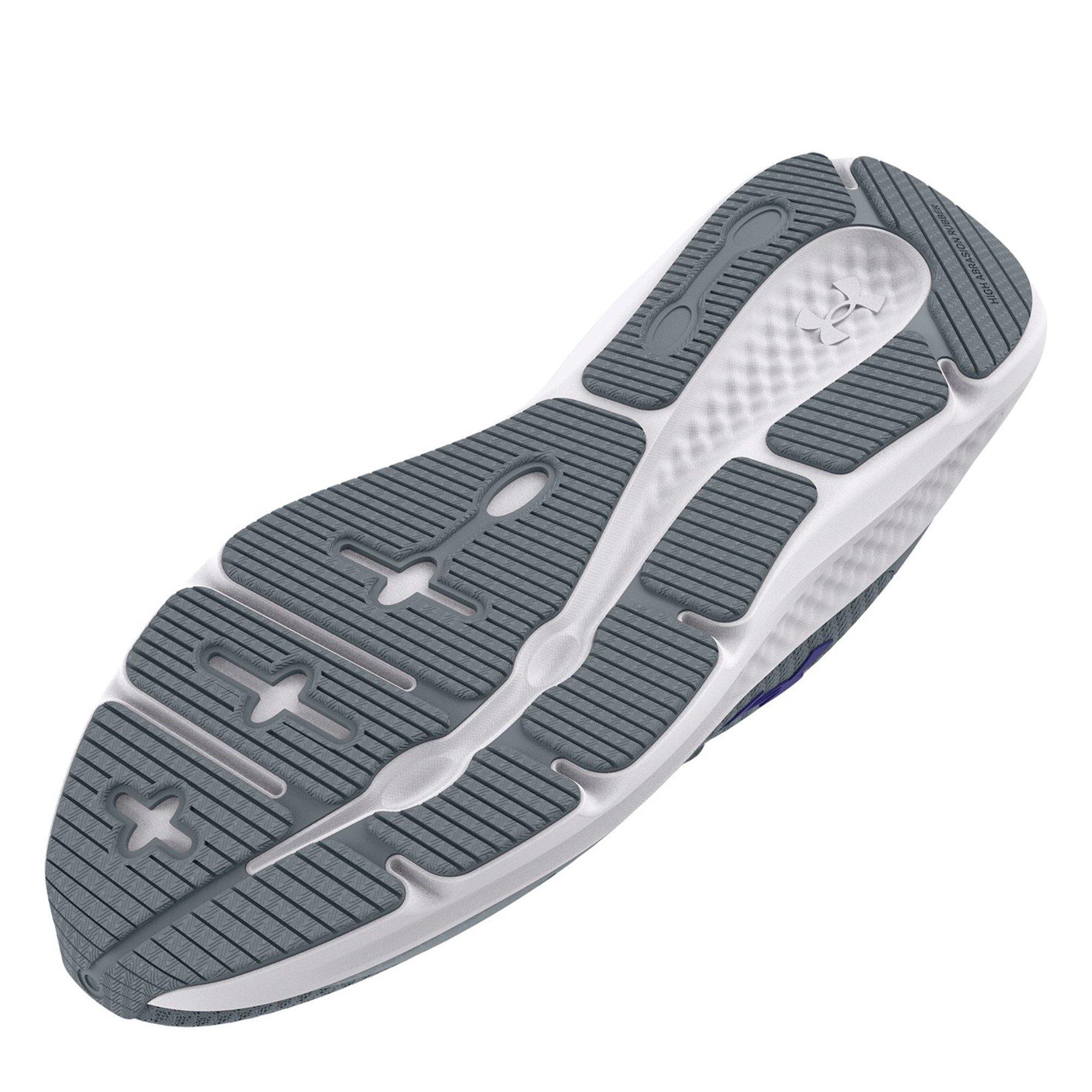 Gravel/S.Blue - Under Armour - Under Charged Pursuit 3 Mens Running Shoes - 3