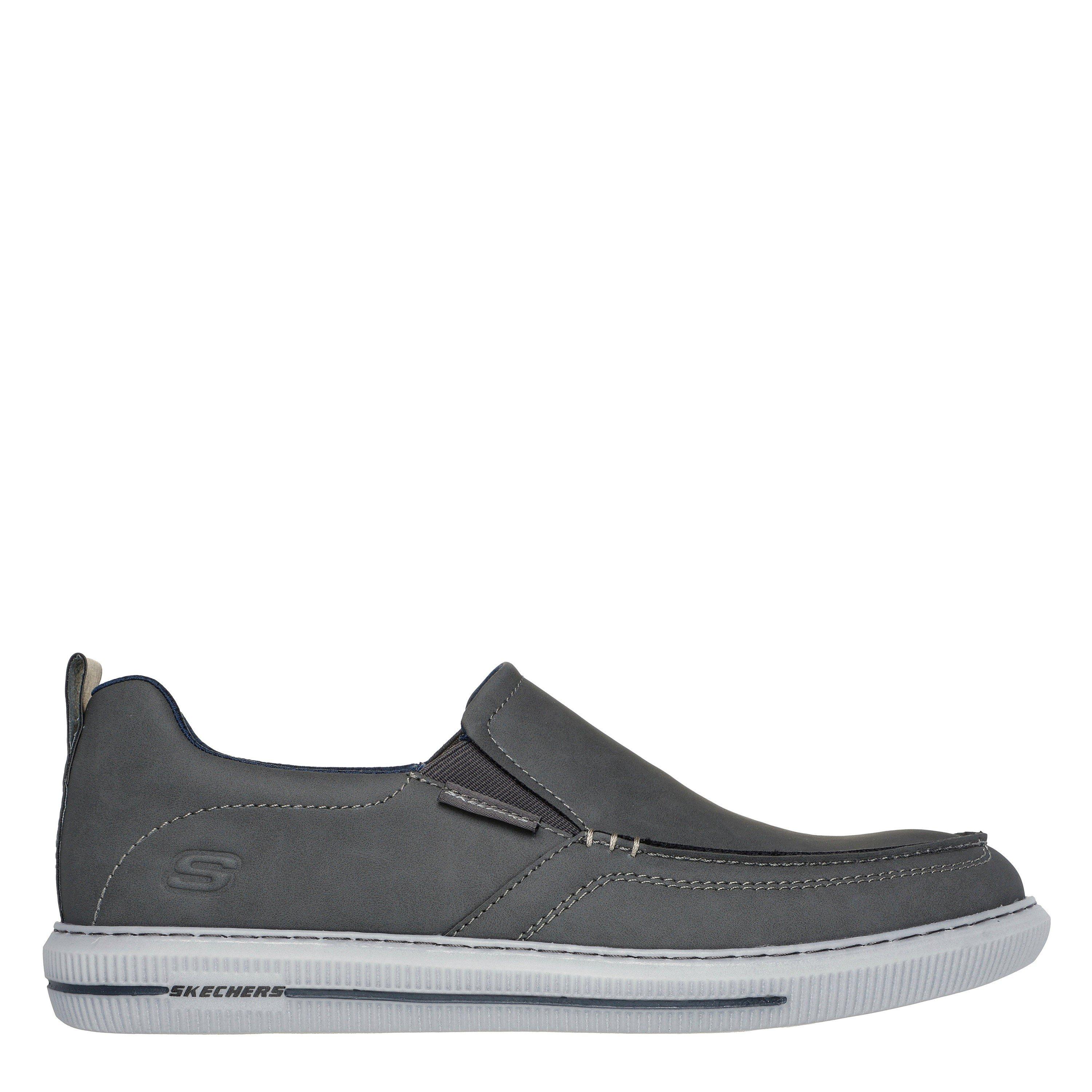 Skechers Men's Classic Low-Top Trainers - Charcoal - 6.5 (40)