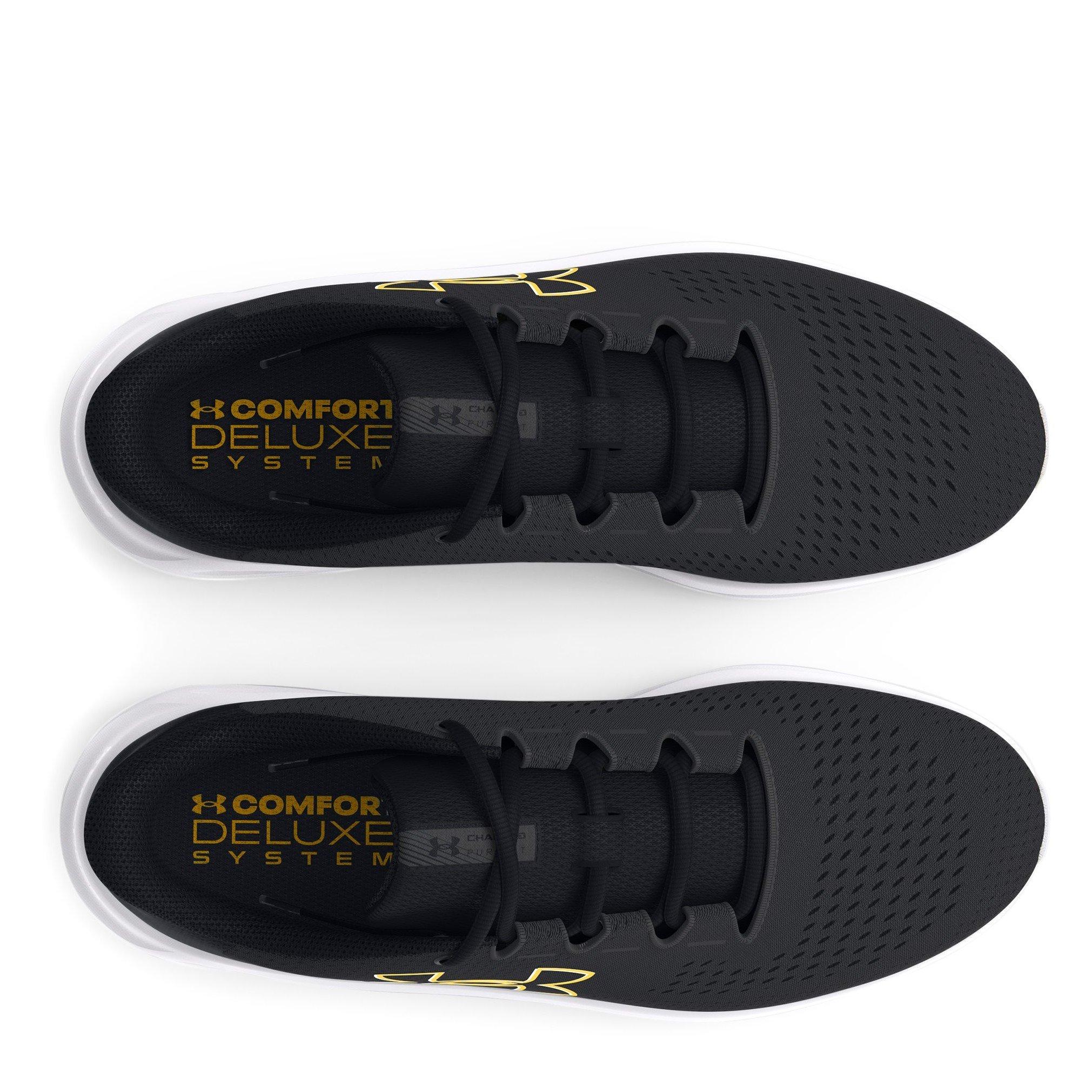 Anthracite/Blk - Under Armour - Charged Pursuit 3 Mens Running Shoes - 4