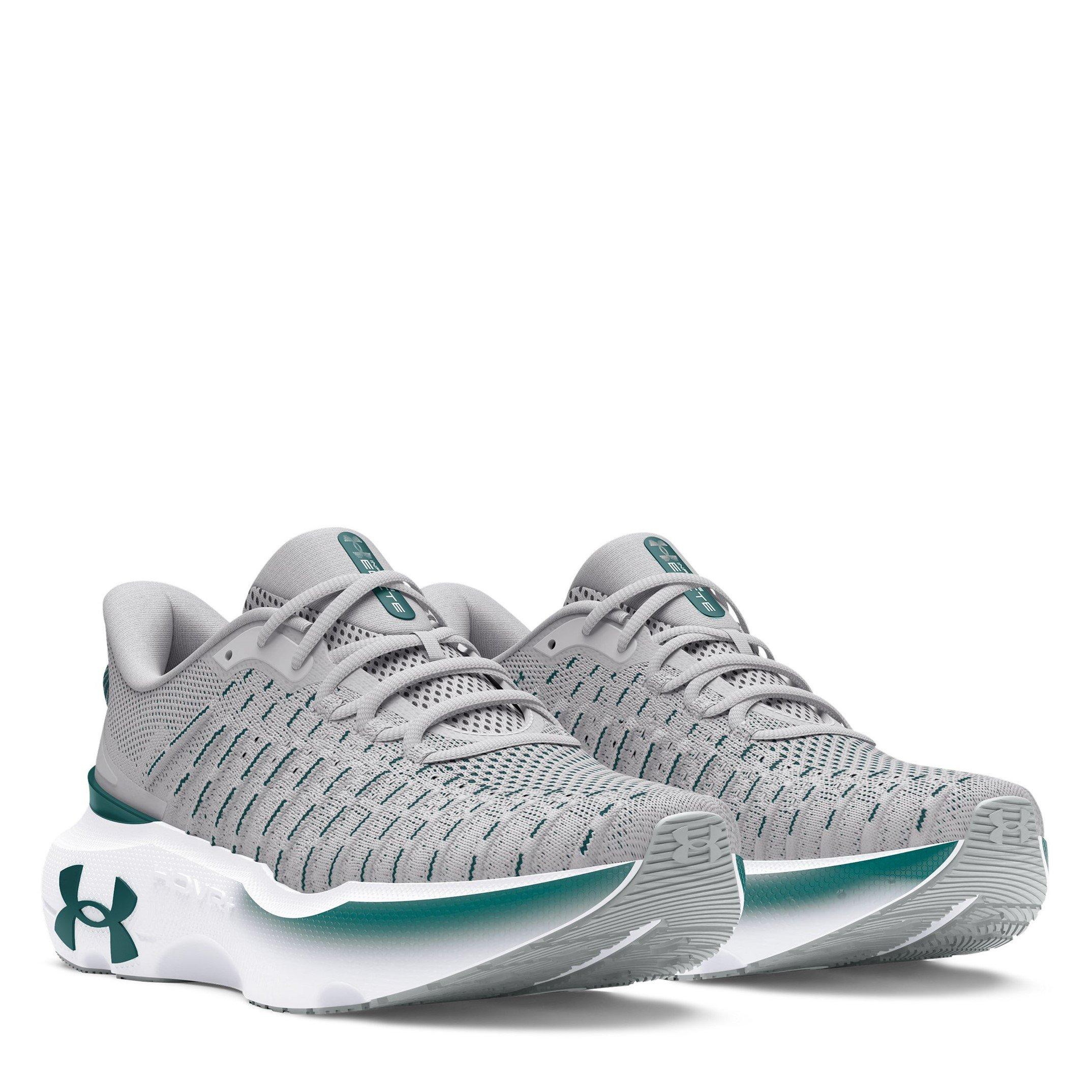 Gray - Under Armour - Men's Infinite Elite Entry Road Running Shoes - 5