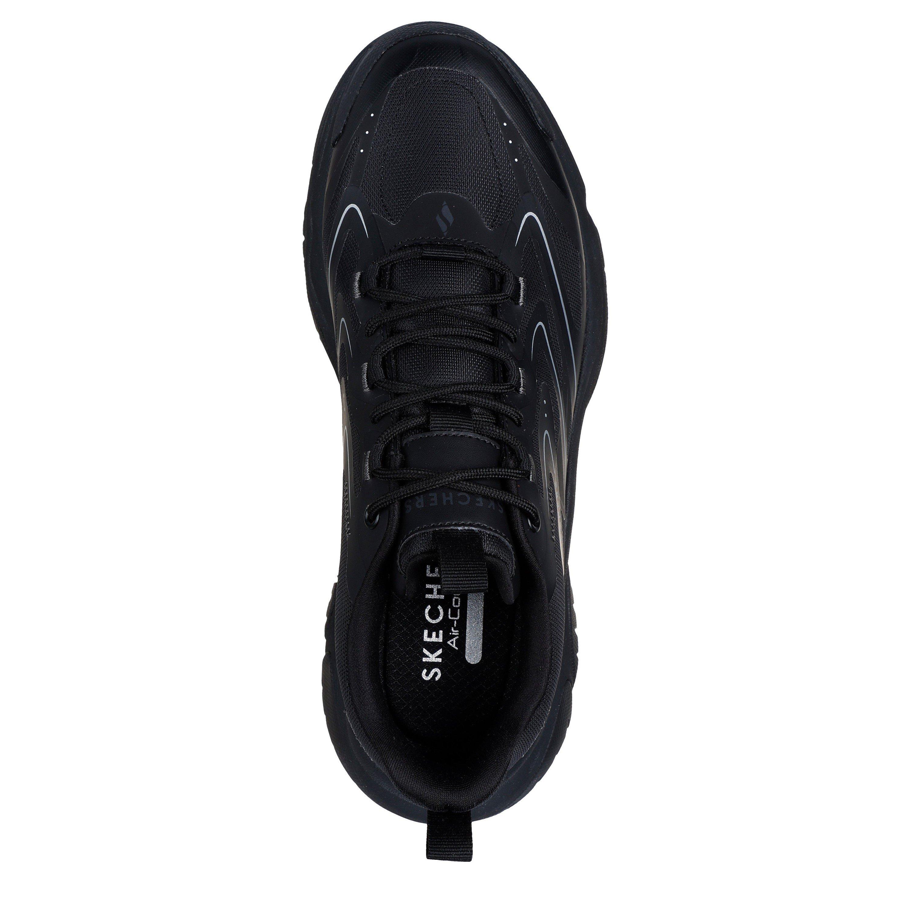 Black - Skechers - Men's Classic Low-Top Trainers - 4