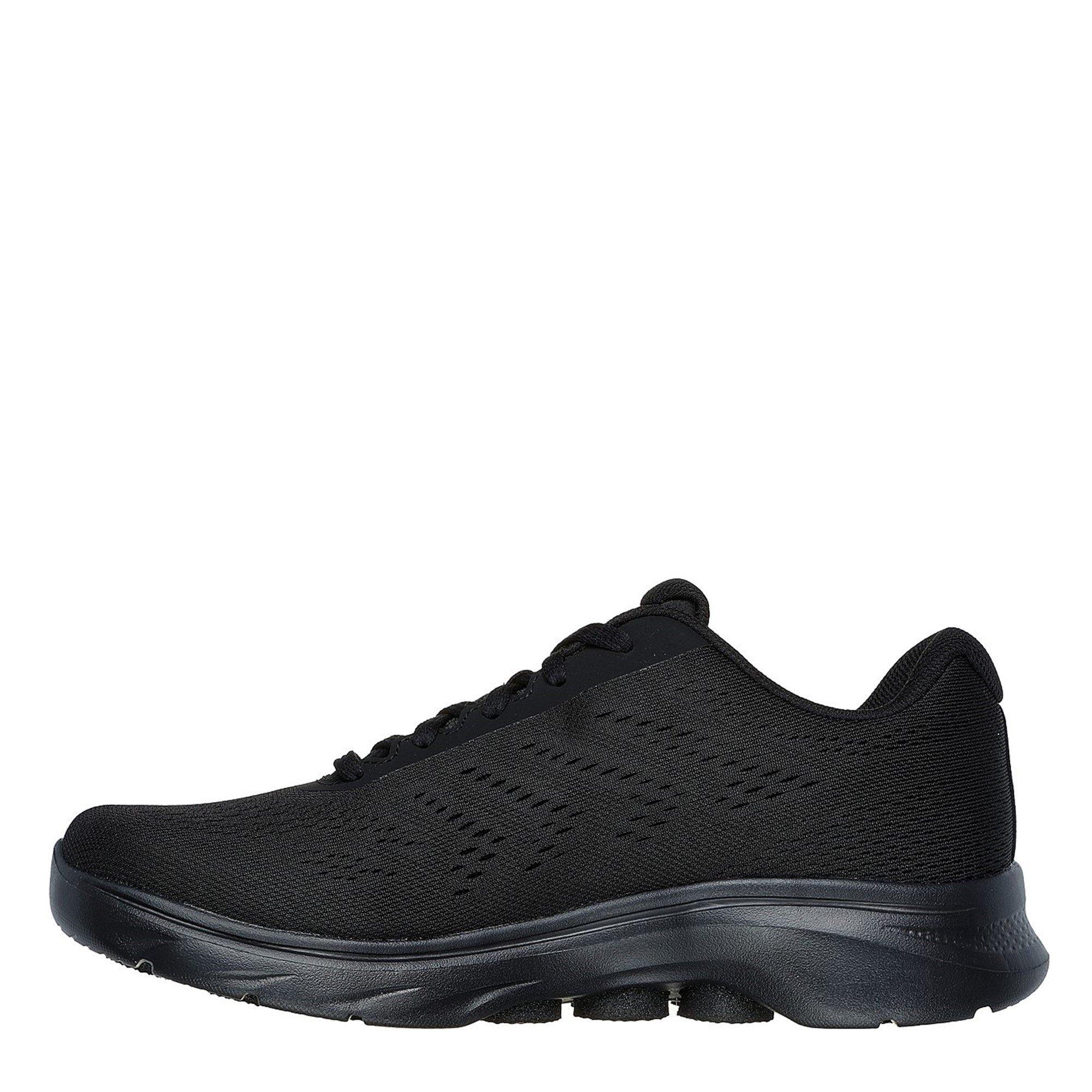 Preto - Skechers - Engineered Mesh Lace-Up Low-Top Trainers - 2