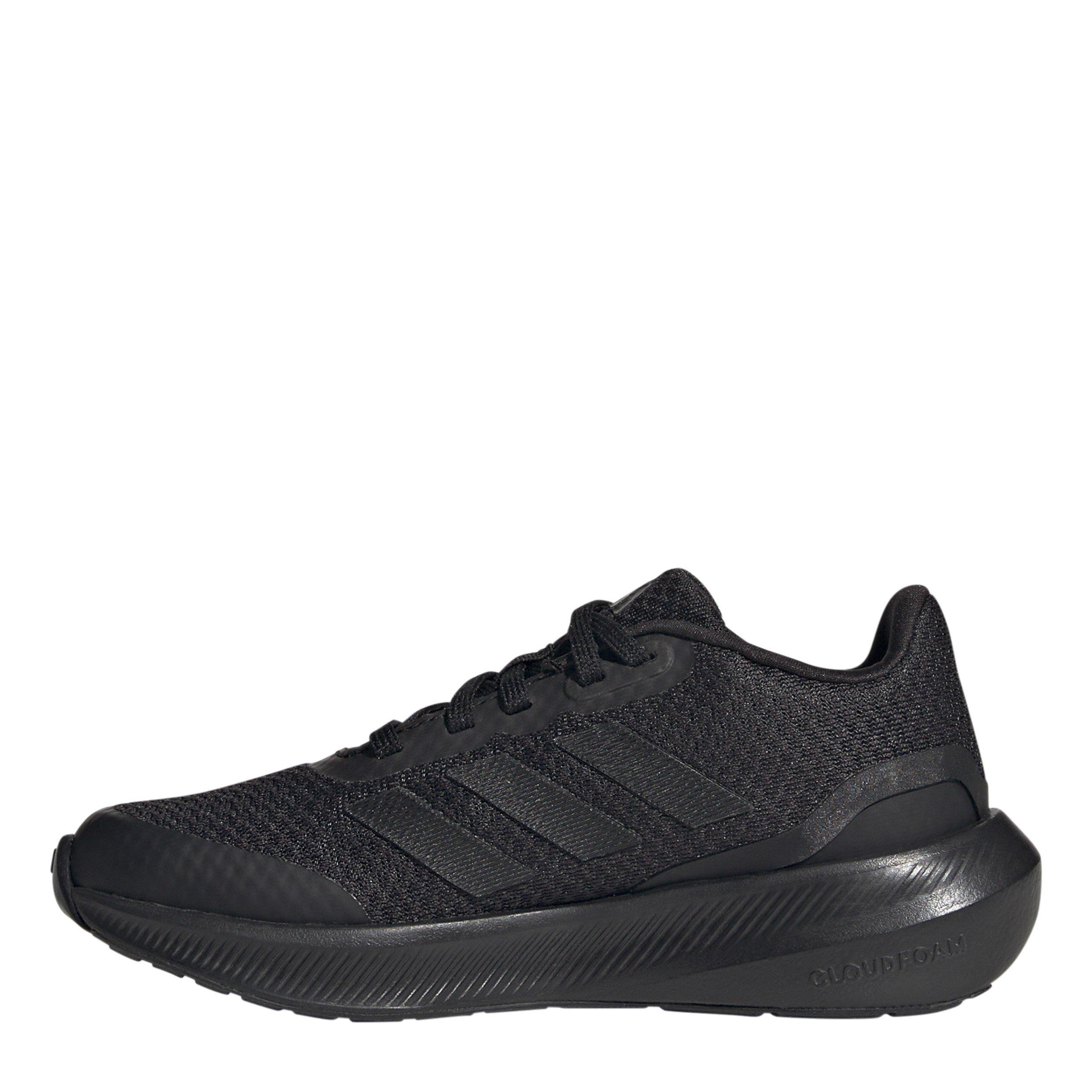 Black/Black - adidas - Runfalcon 3.0 K Road Running Shoes Unisex Adults - 2