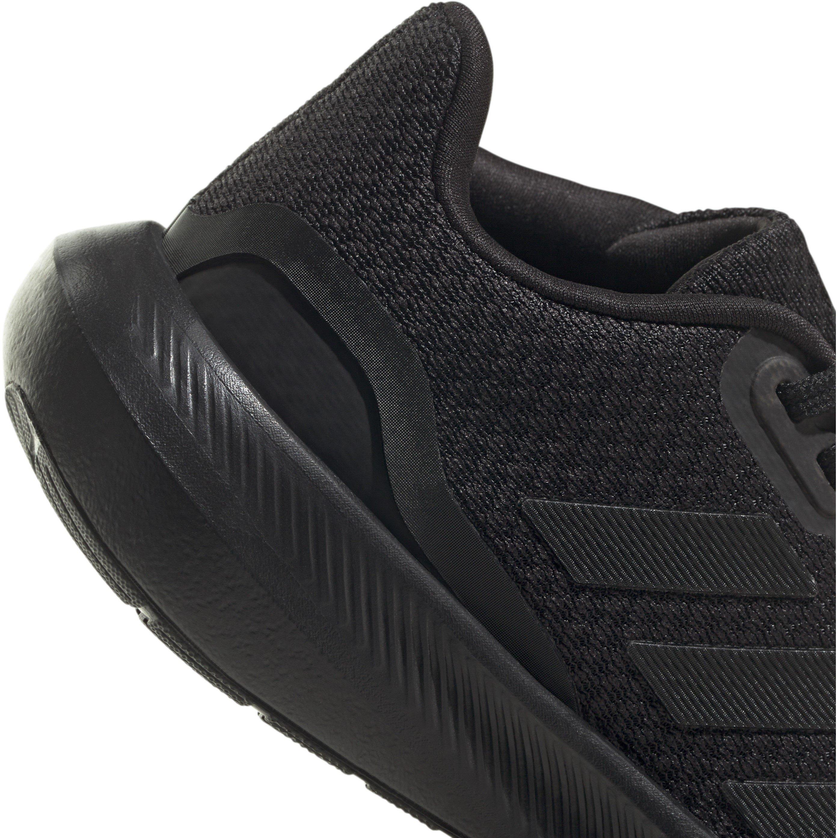 Black/Black - adidas - Runfalcon 3.0 K Road Running Shoes Unisex Adults - 8