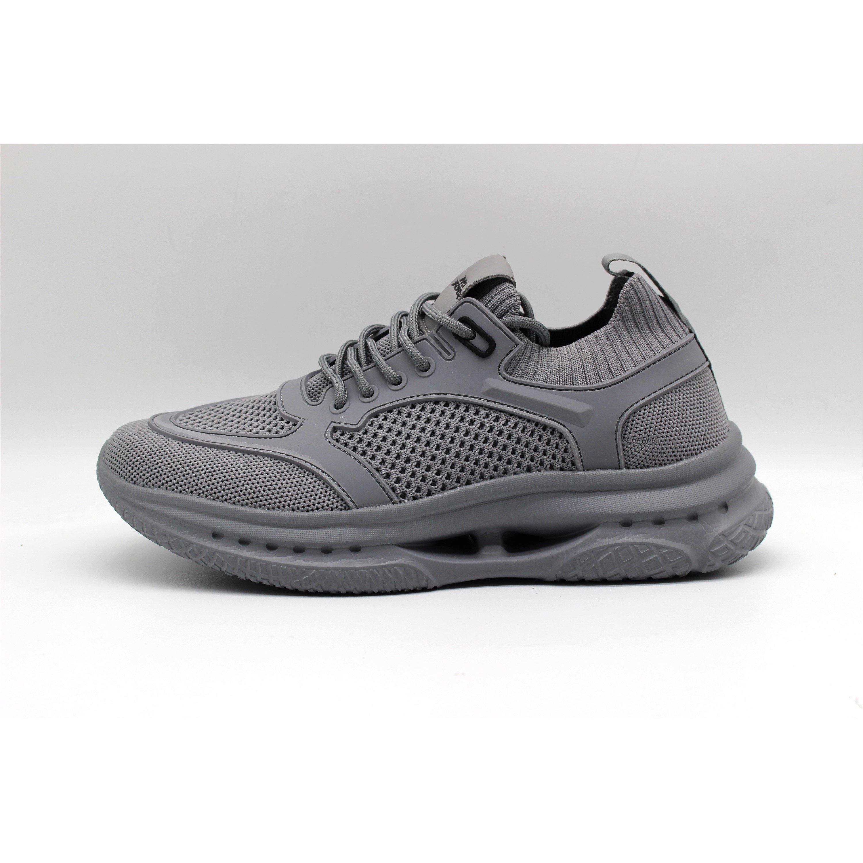 Grey - No Fear - Oasis Mens Runners - 2