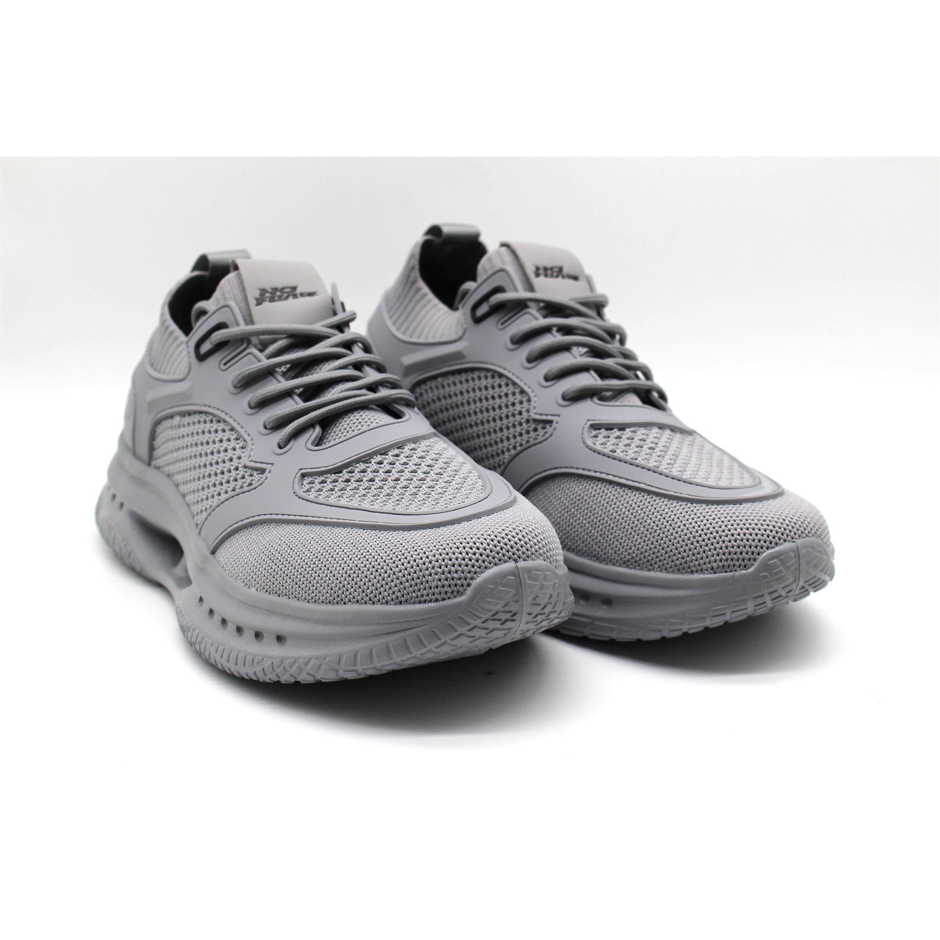 Grey - No Fear - Oasis Mens Runners - 3